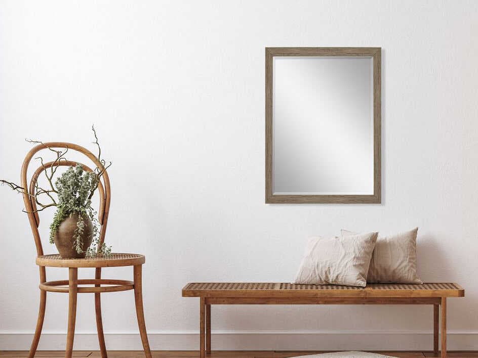 Paragon Brown Rectangular Wall Mirror