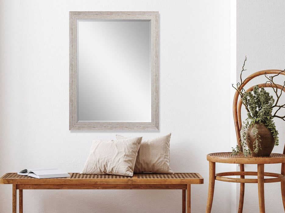 Paragon Beige Rectangular Wall Mirror