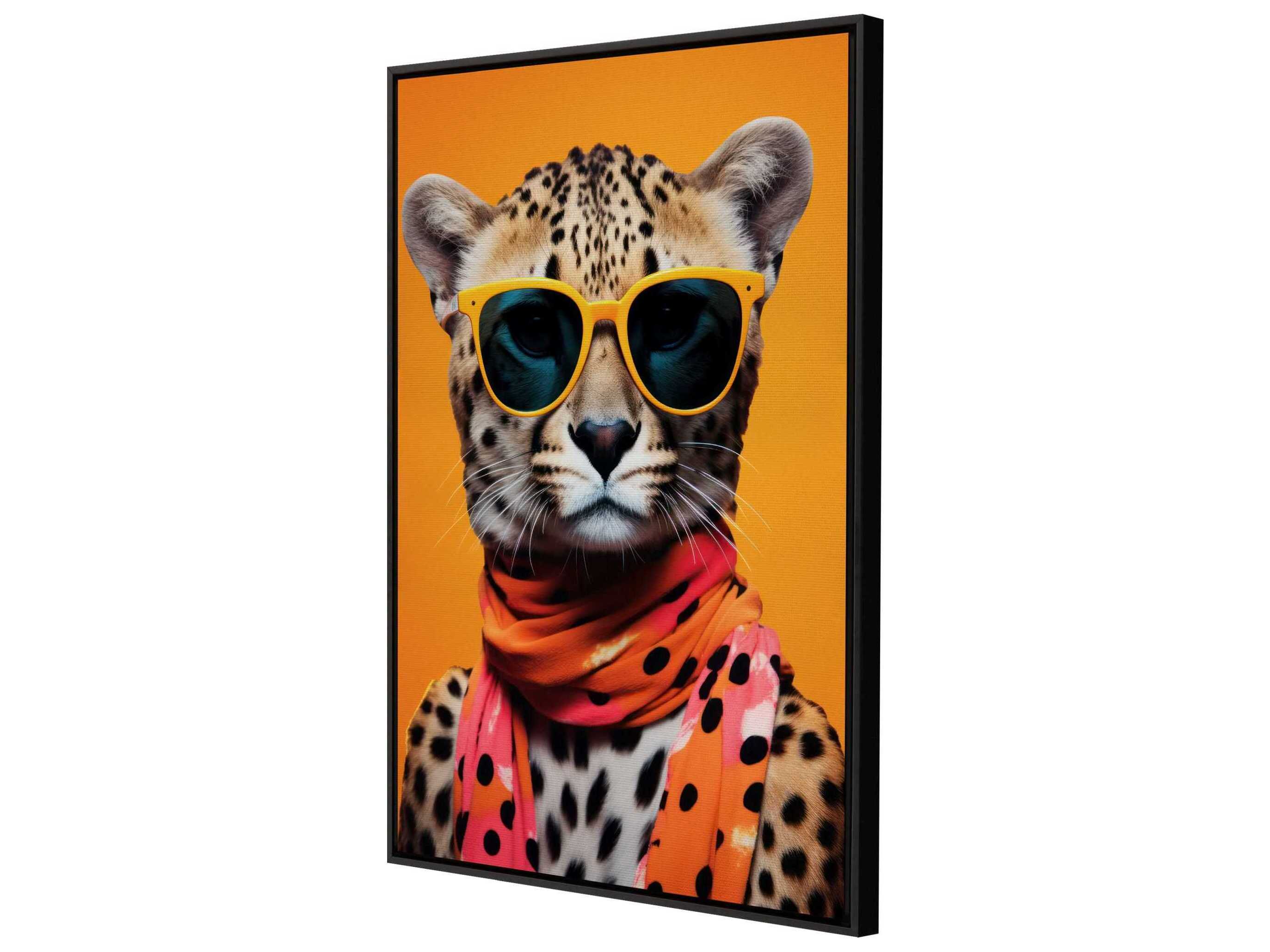 Paragon Animals Fierce Fashionista Canvas Wall Art