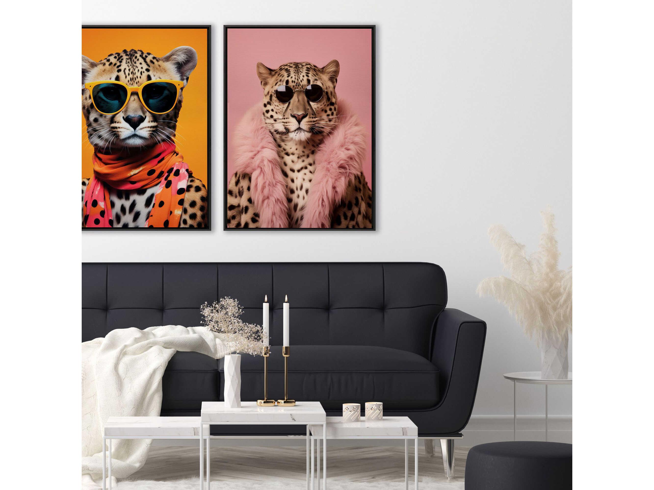 Paragon Animals Style Cat Canvas Wall Art