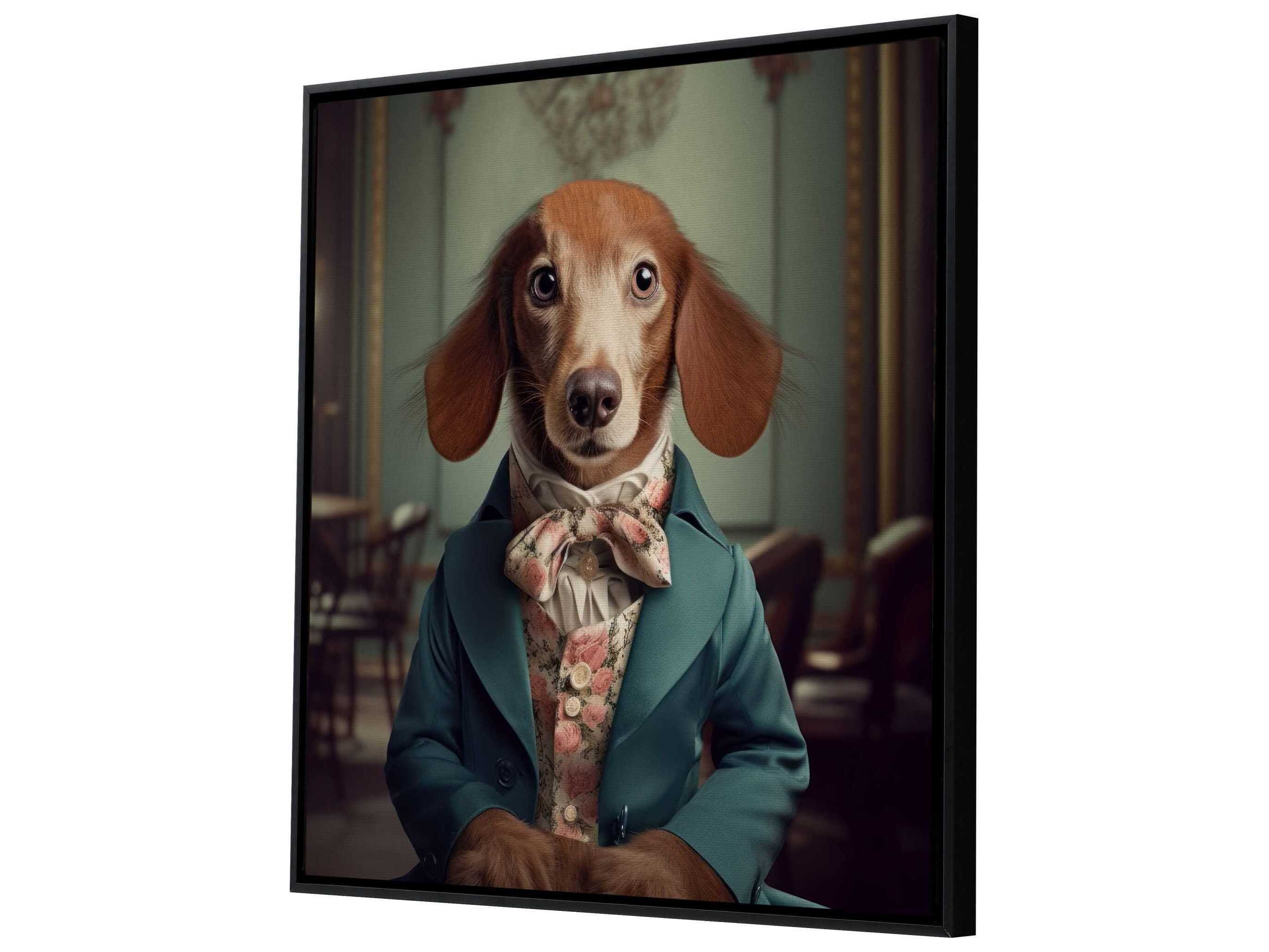 Paragon Animals Charming Dog Canvas Wall Art