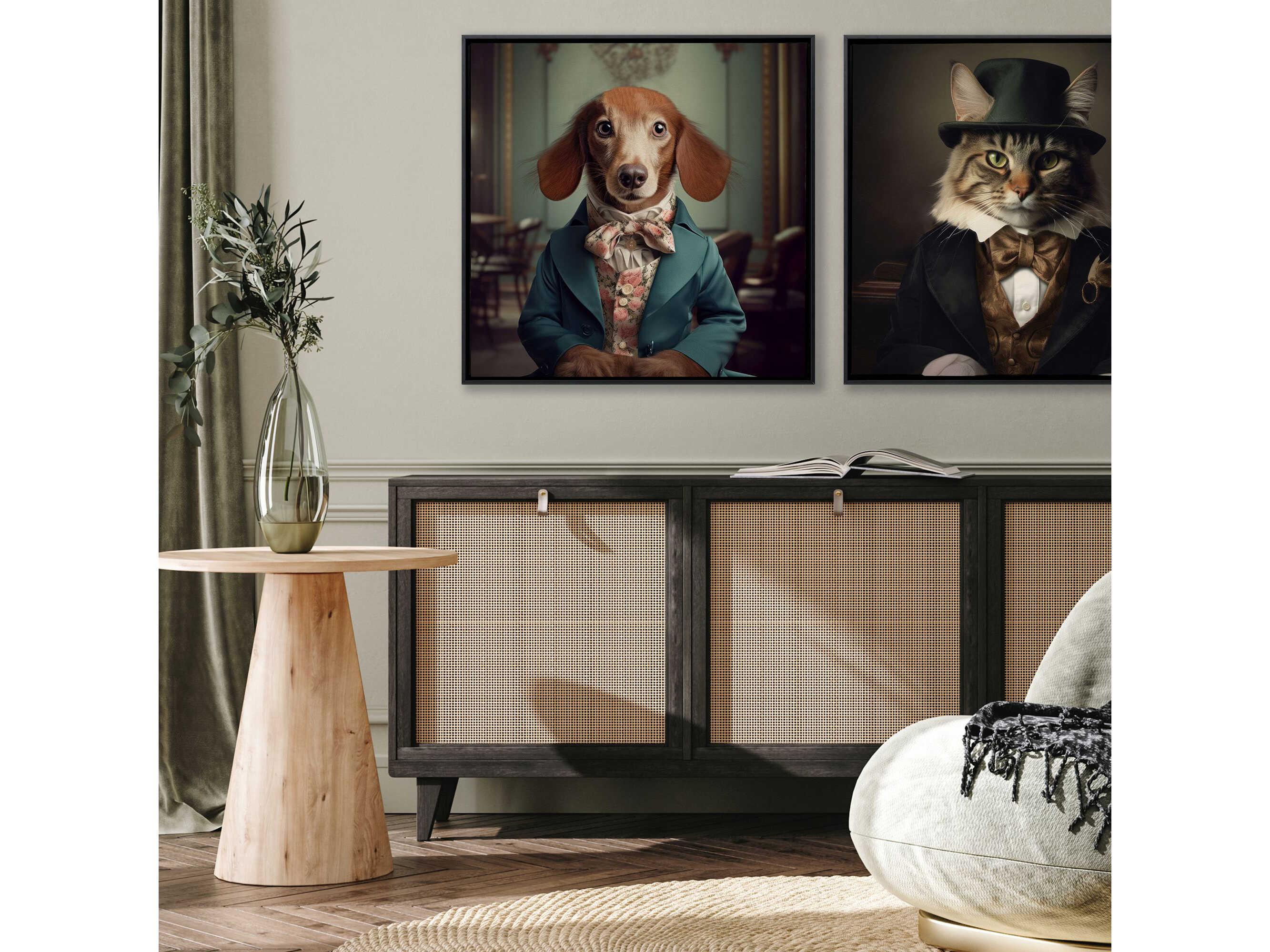 Paragon Animals Charming Dog Canvas Wall Art