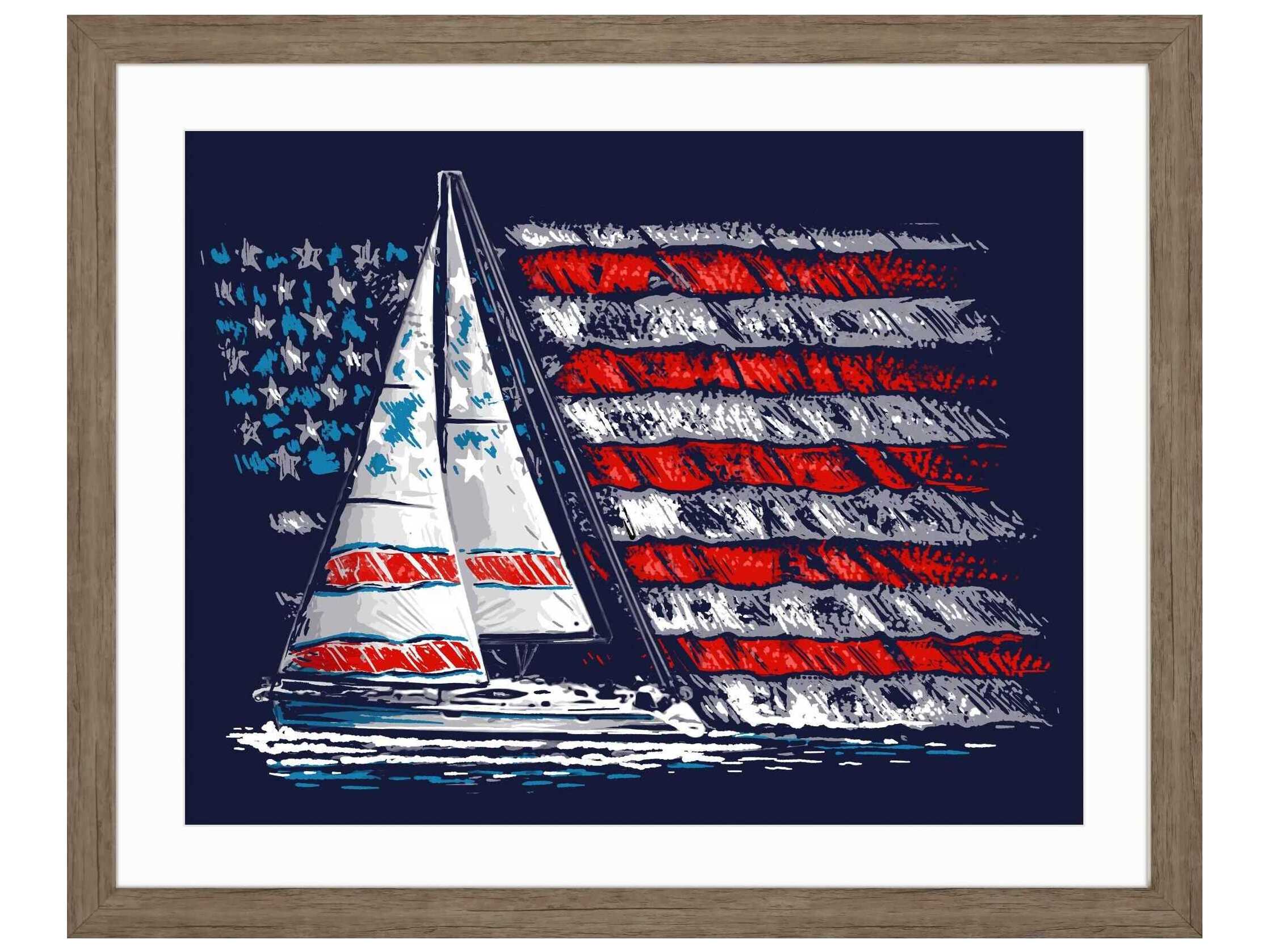 Paragon Sporting American Coastal Wall Art