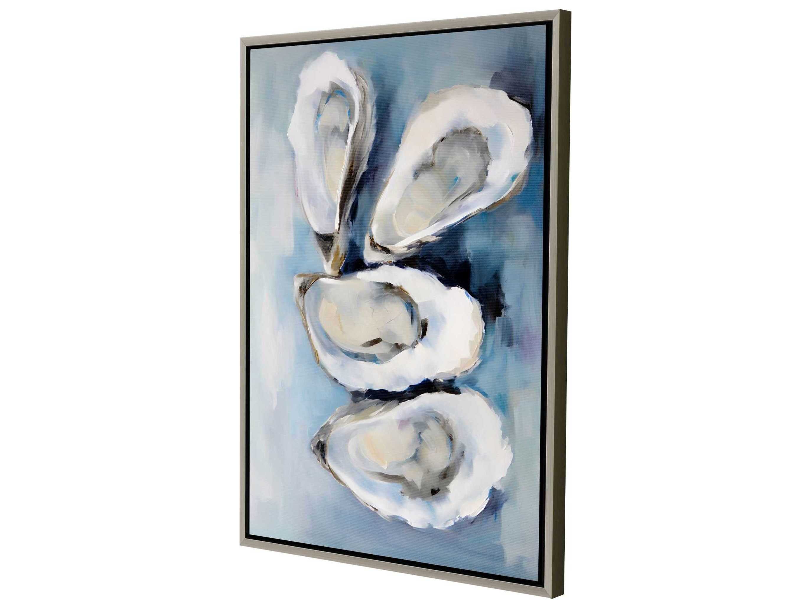 Paragon Four Oysters Canvas Wall Art