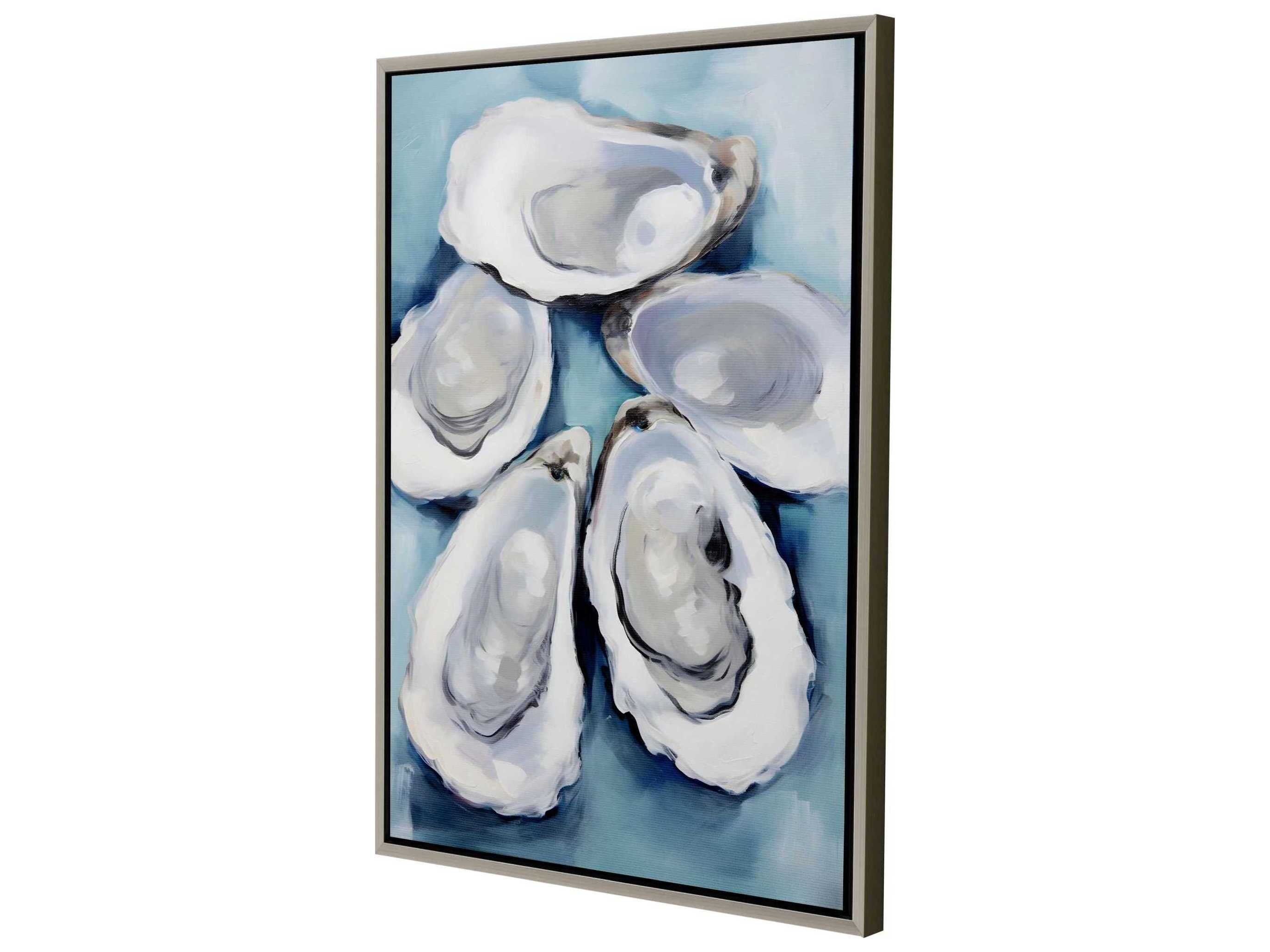 Paragon Five Oysters Canvas Wall Art
