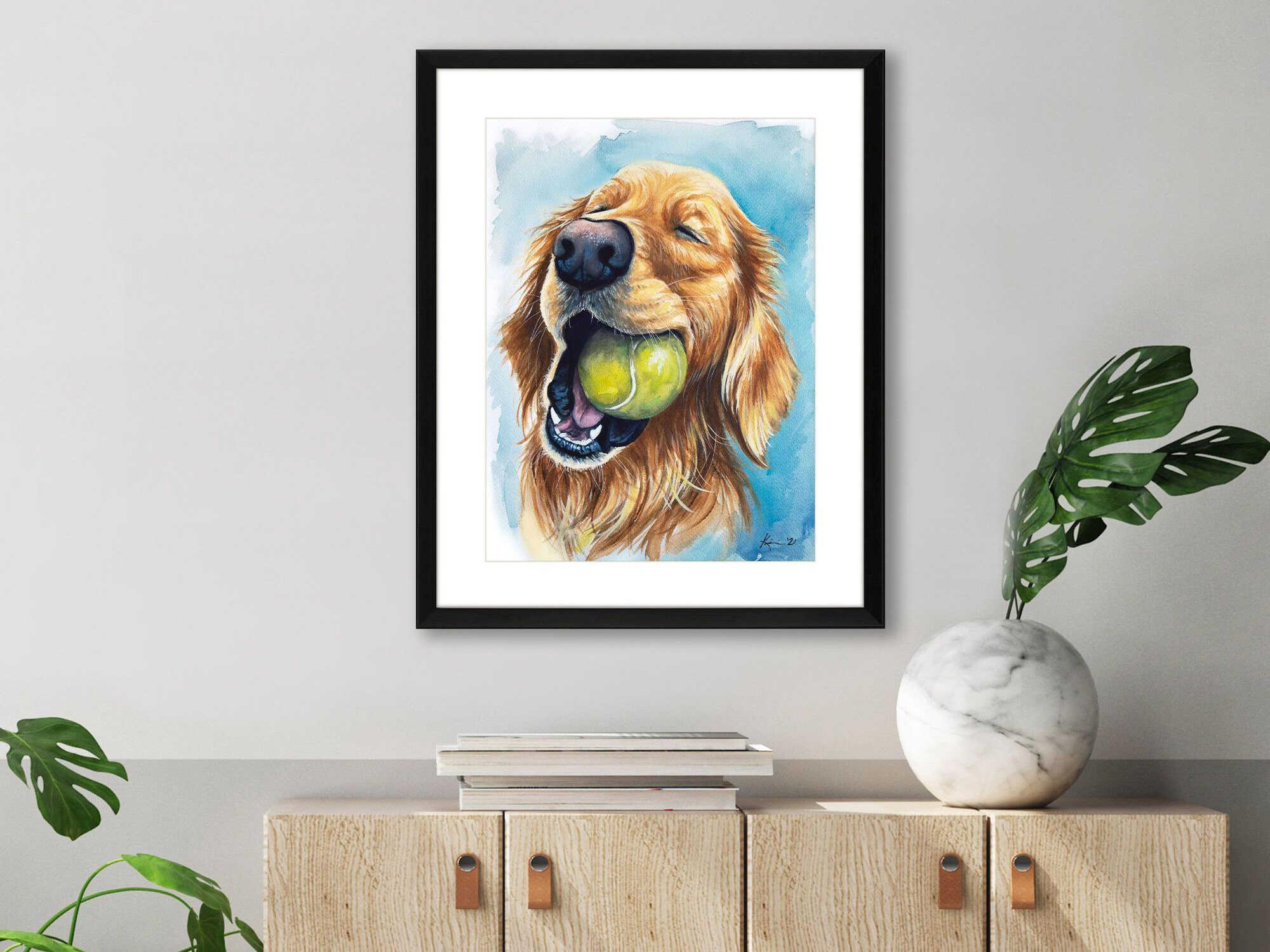 Paragon Ball is Life - Golden Wall Art