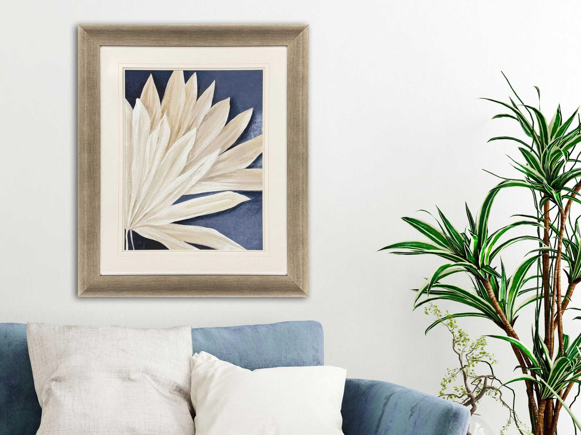 Paragon Waterside Blue Dry Palms-II Wall Art