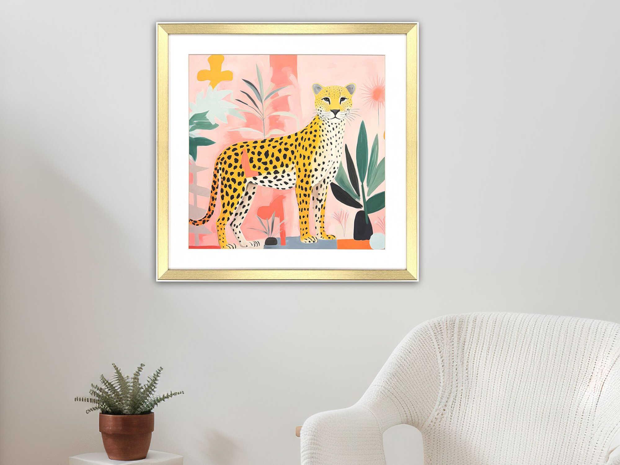 Paragon Animals Pet Cheetah-II Wall Art