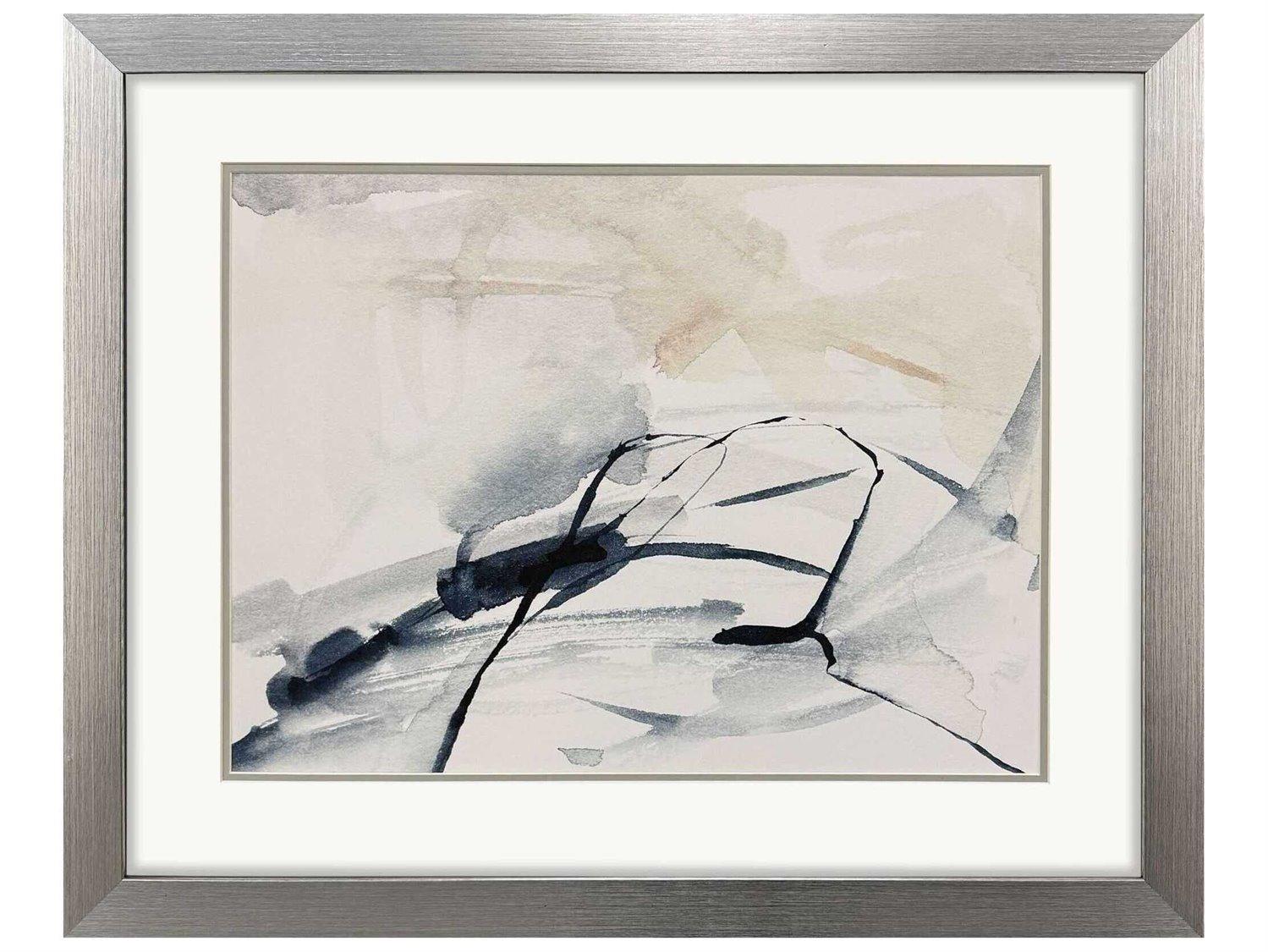 Paragon Abstract Indigo Markings-III Wall Art