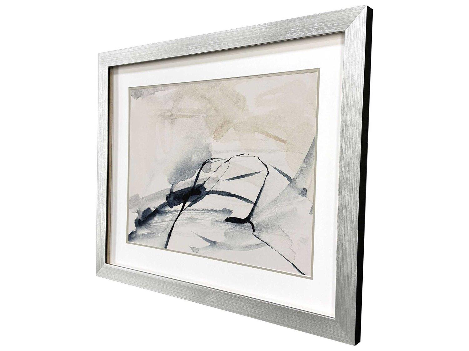 Paragon Abstract Indigo Markings-III Wall Art