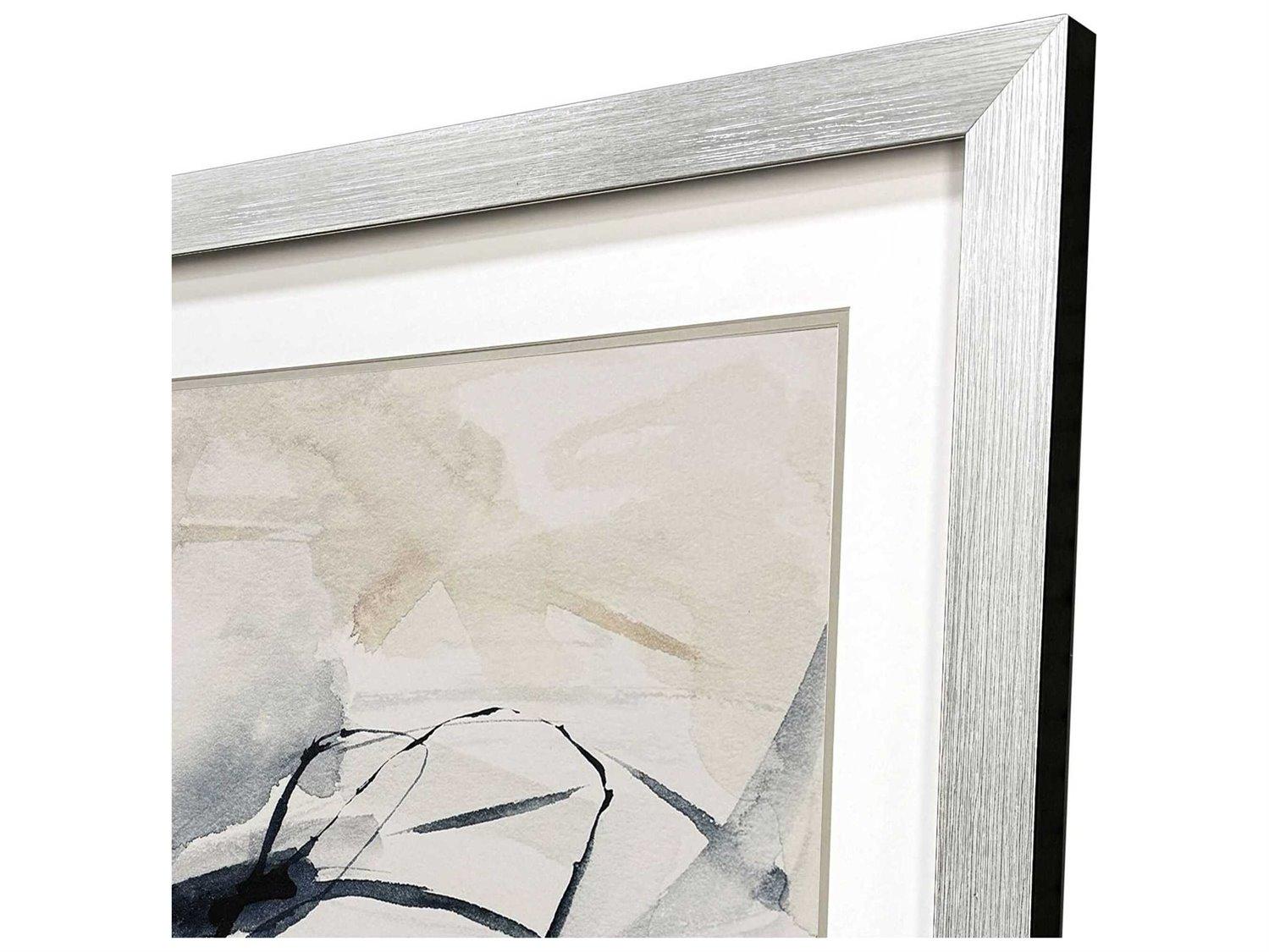 Paragon Abstract Indigo Markings-III Wall Art