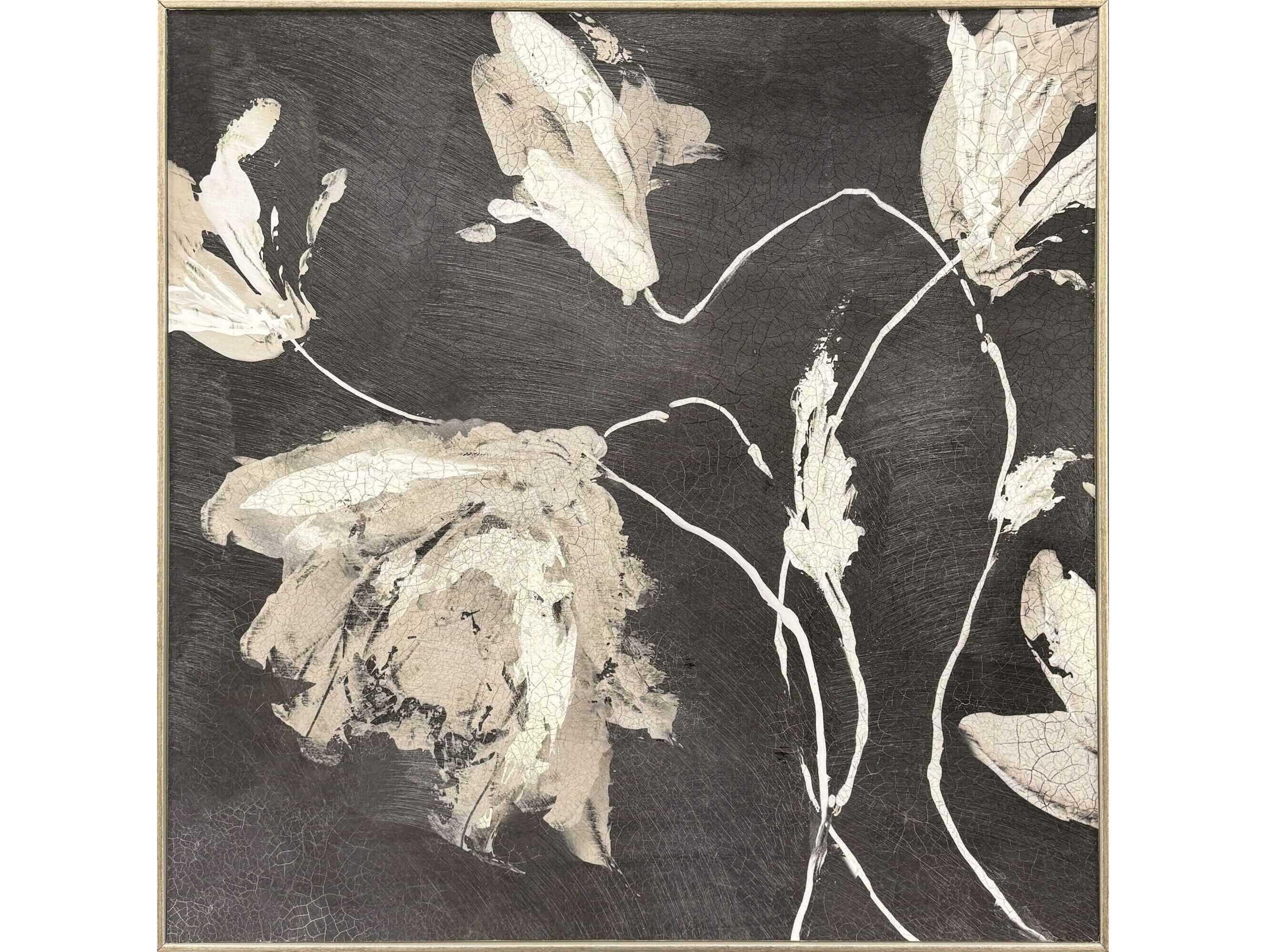 Paragon Florals Neutral Flora-I Wall Art