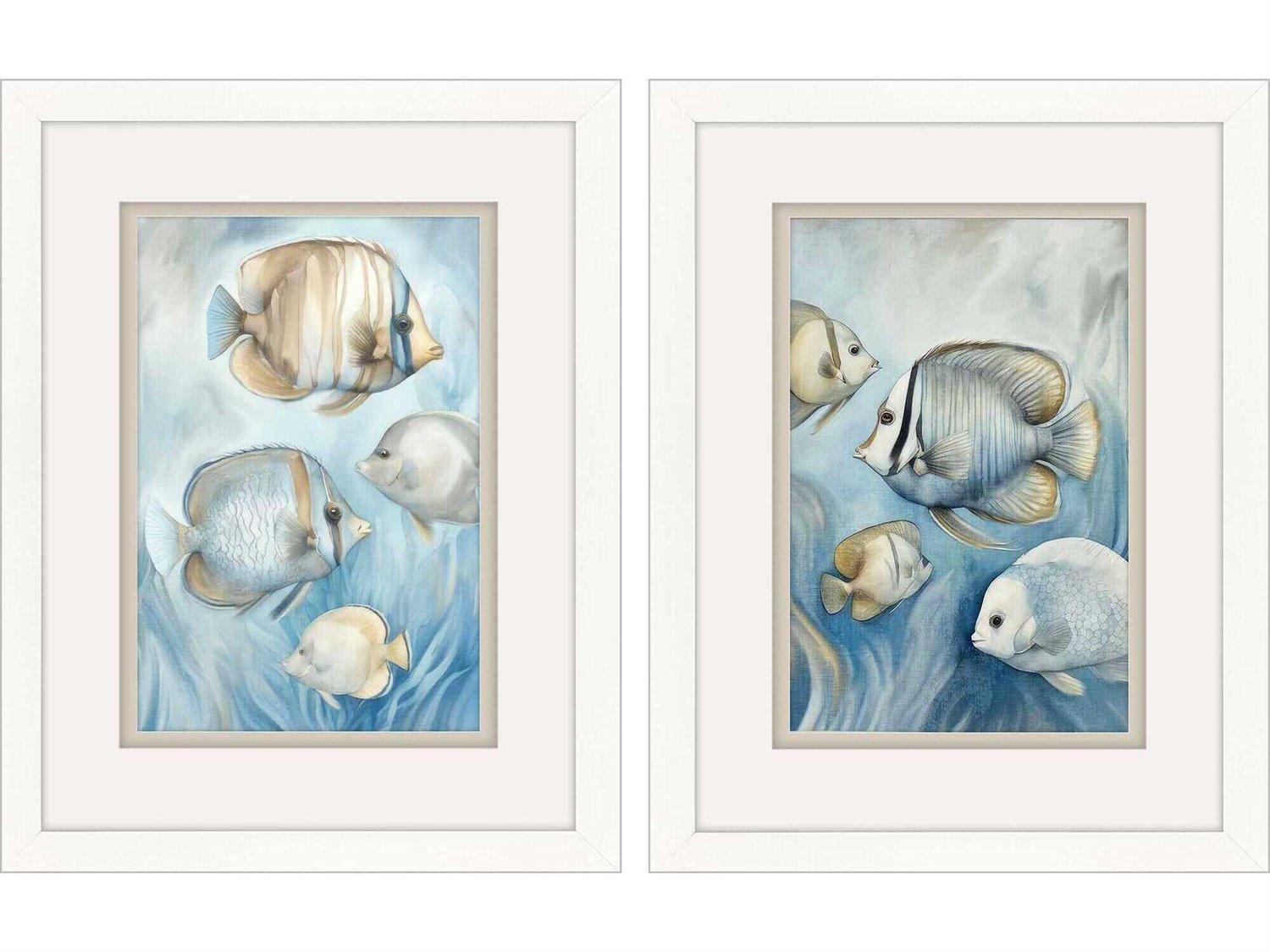 Paragon Animals Swim Wall Art Set of 2
