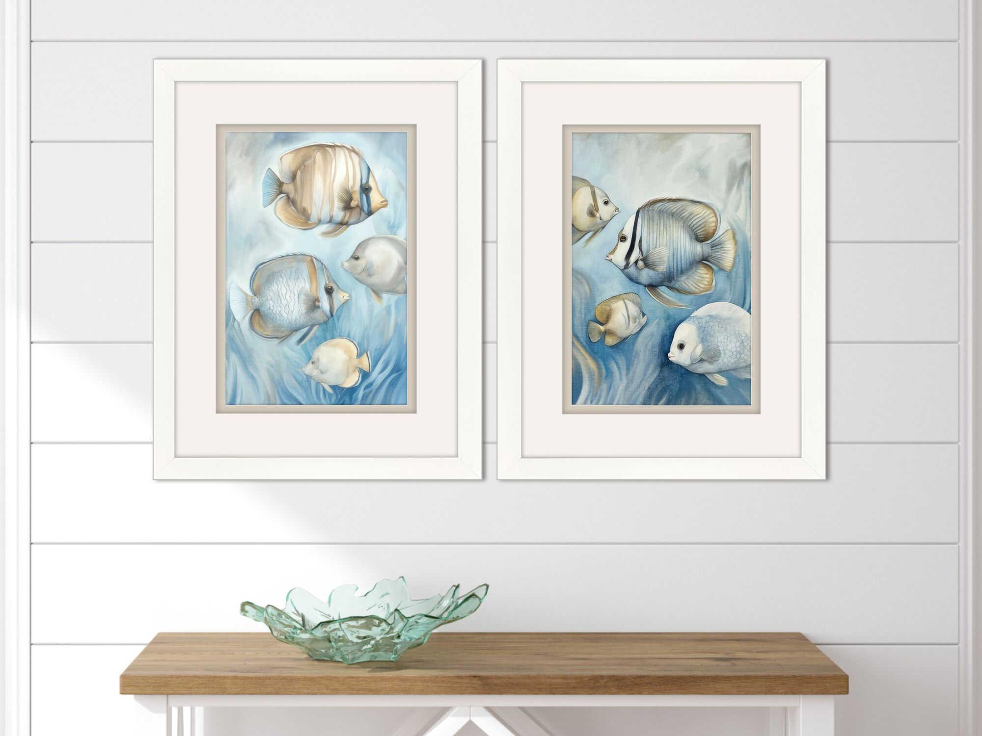 Paragon Animals Swim Wall Art Set of 2