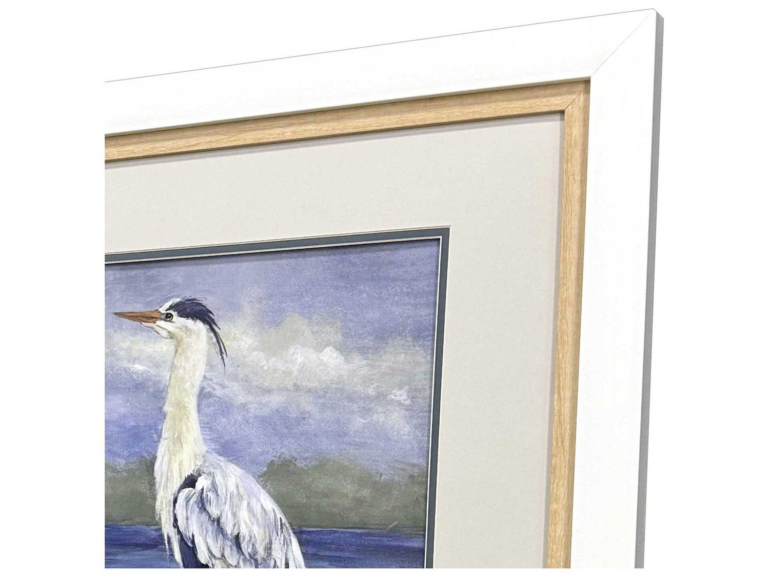 Paragon Animals Heron by the Sea Wall Art Set of 2