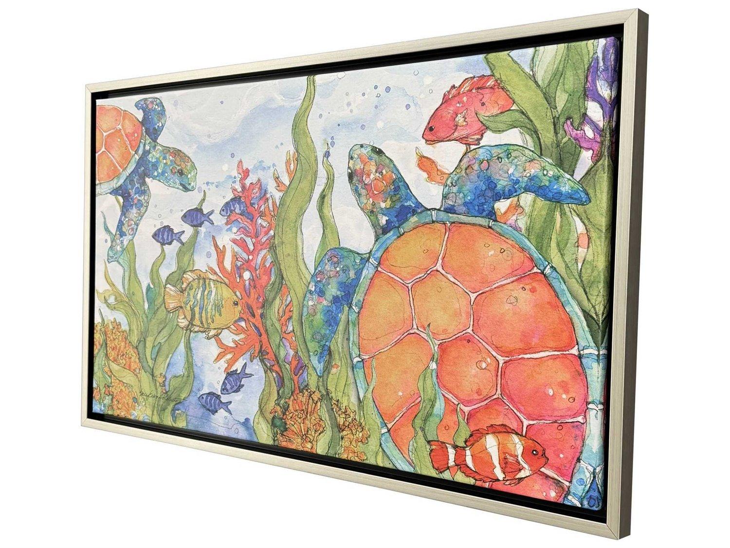 Paragon Animals Under the Sea Canvas Wall Art
