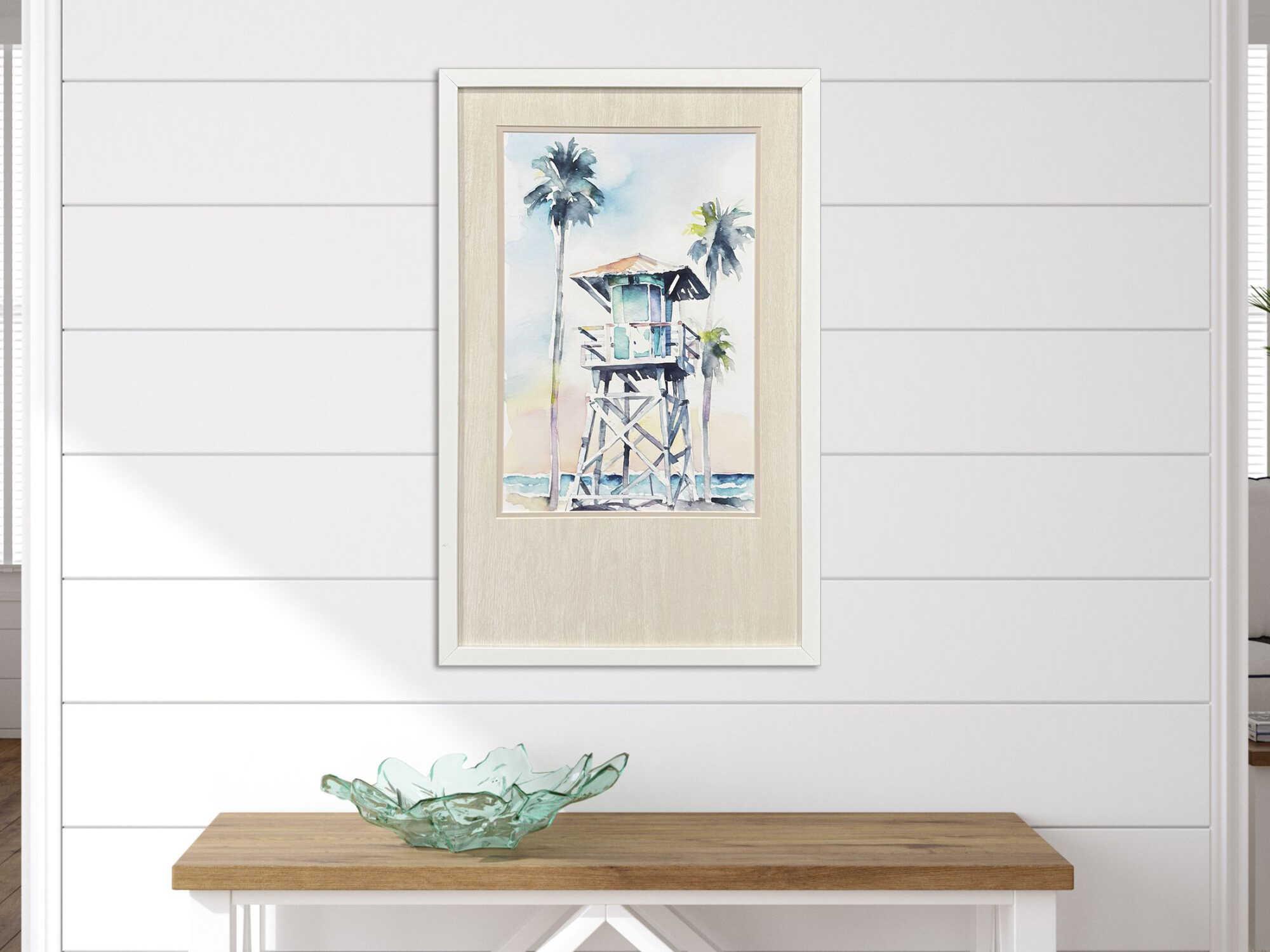 Paragon Waterside Boho Beachy Blue Wall Art