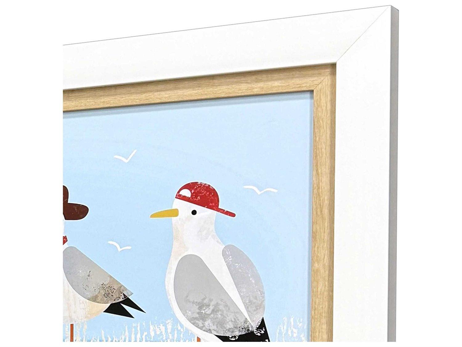 Paragon Animals Sassy Seagull Wall Art Set of 2