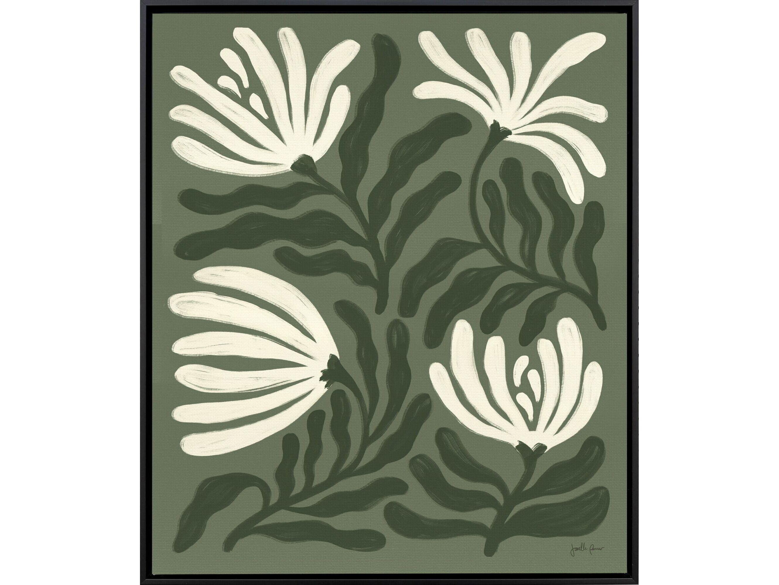 Paragon Simple Petals I Canvas Wall Art