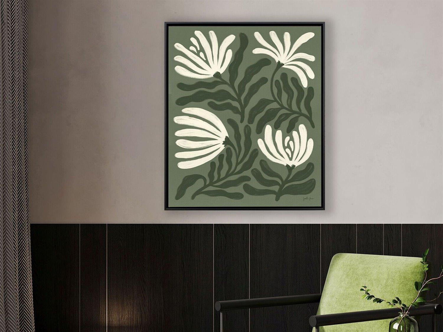 Paragon Simple Petals I Canvas Wall Art