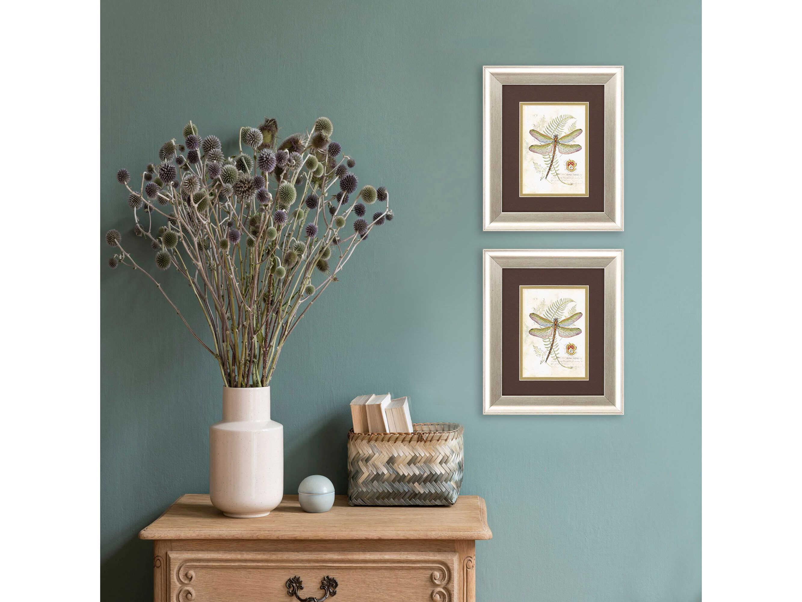 Paragon Florals Dragonfly Wall Art Set of 2