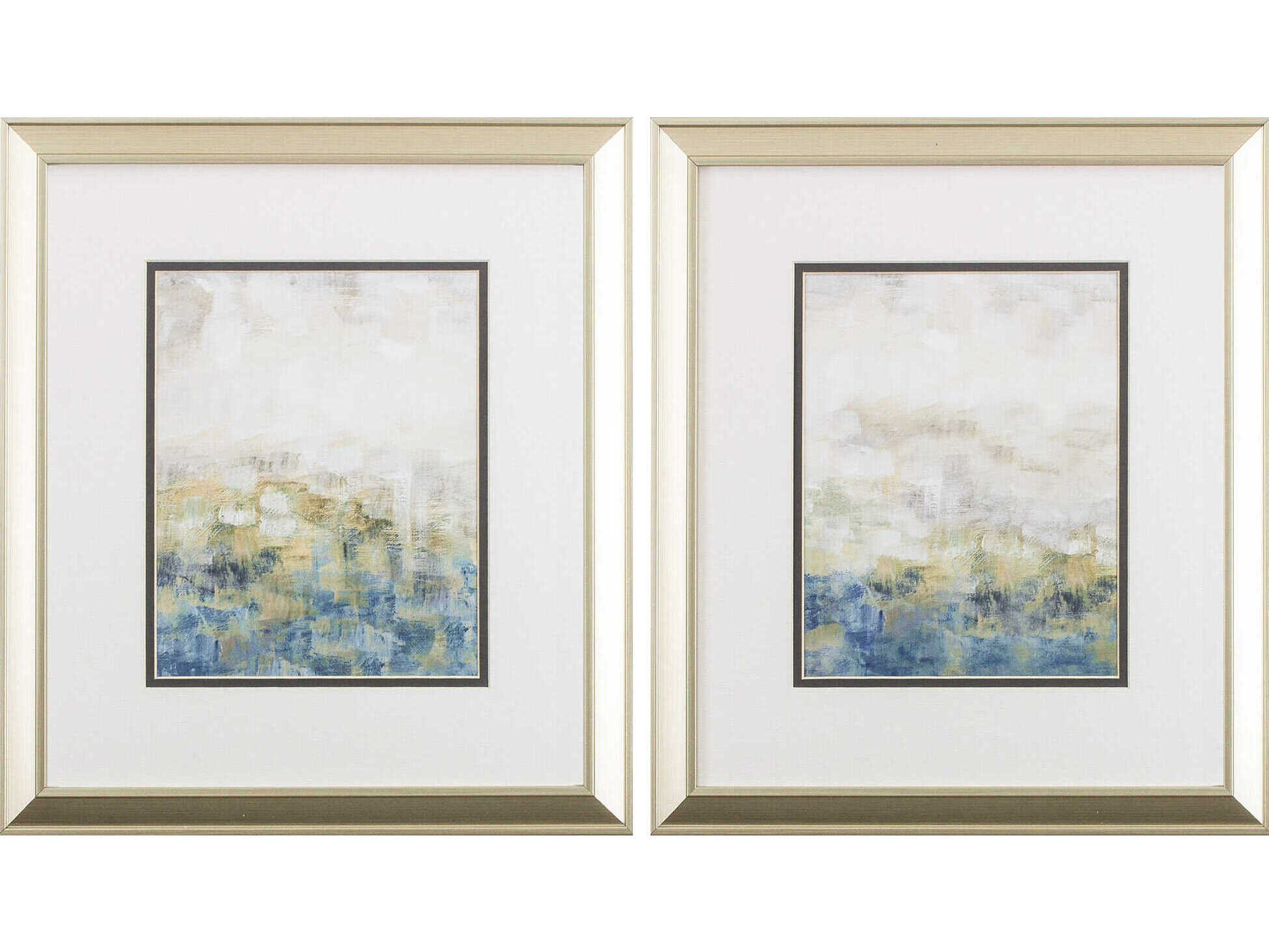 Paragon Abstract Color Block Meadow Wall Art Set of 2
