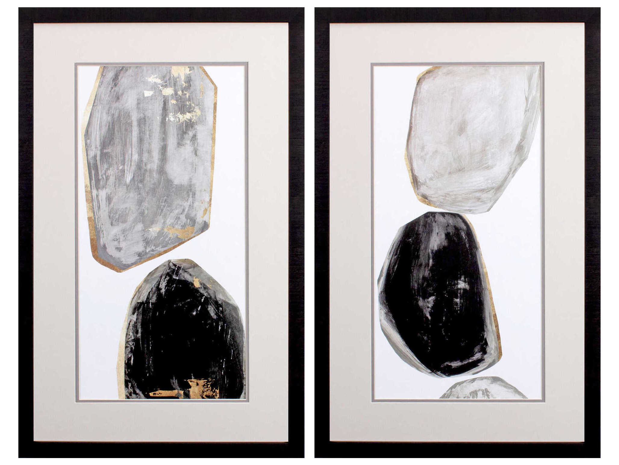 Paragon Abstract Stones Wall Art Set of 2