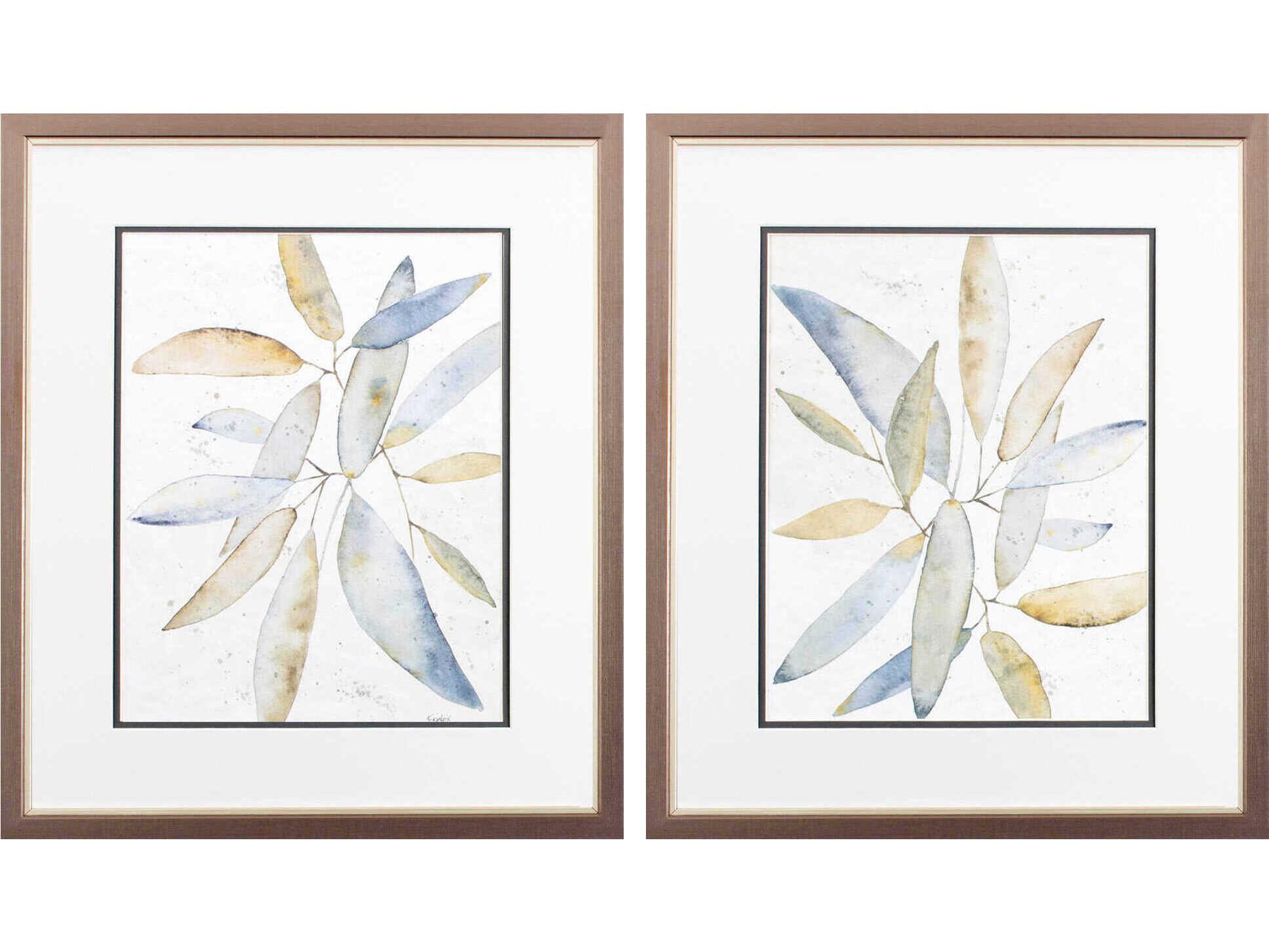 Paragon Florals Lotta Latte Wall Art Set of 2