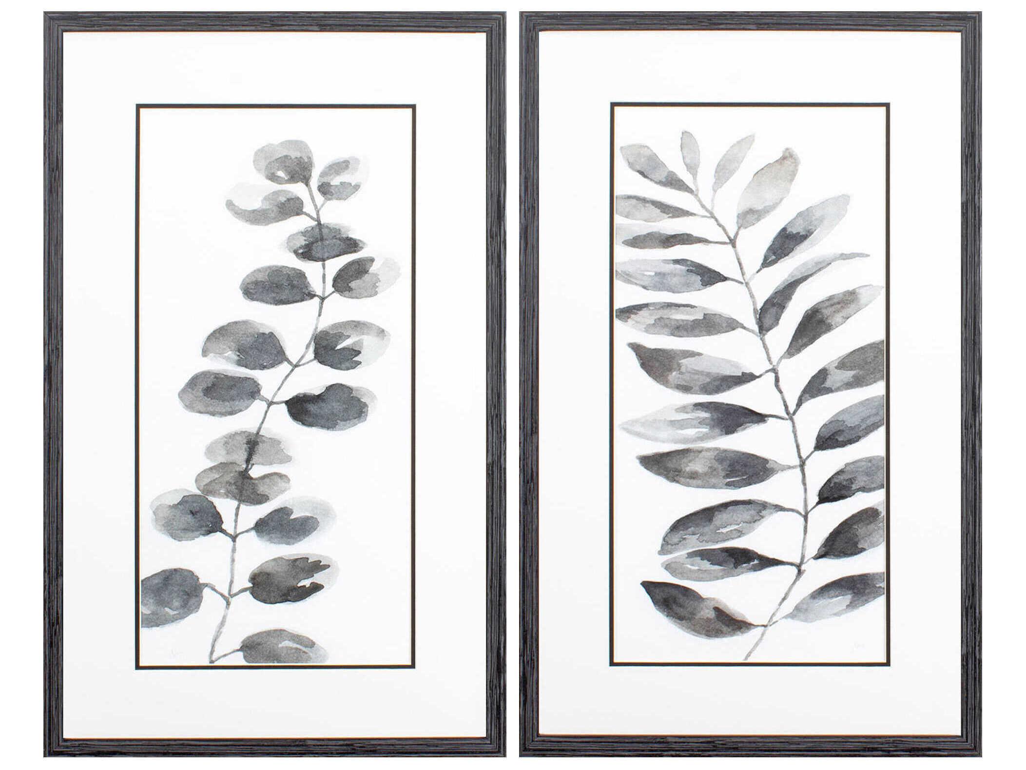 Paragon Florals Nature Leaf Wall Art Set of 2
