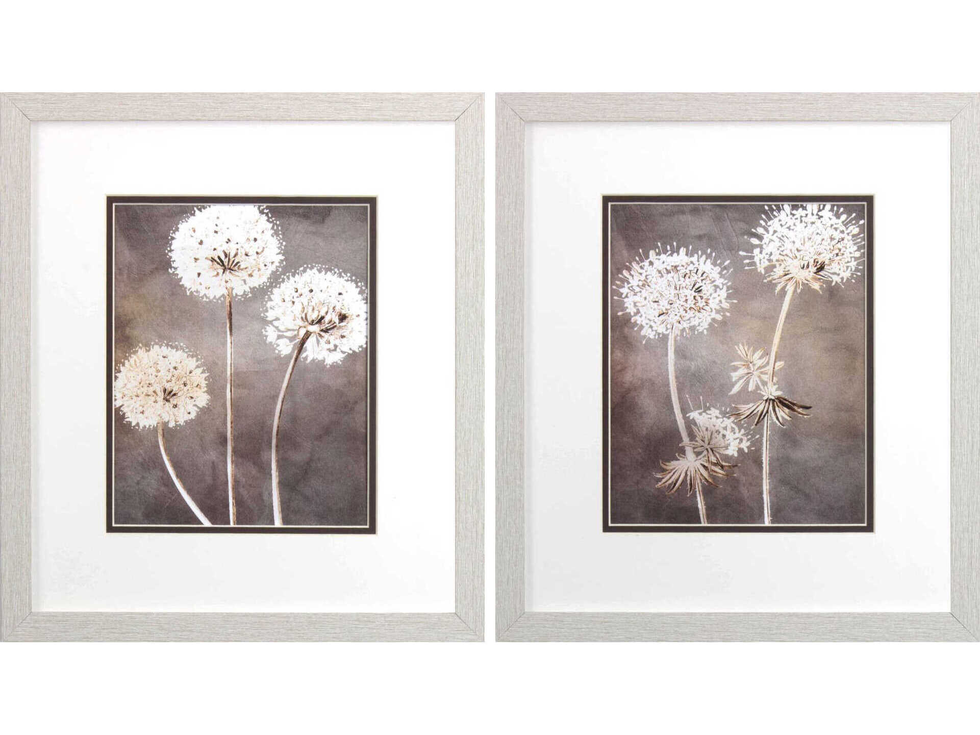 Paragon Florals Dandelion Wall Art Set of 2