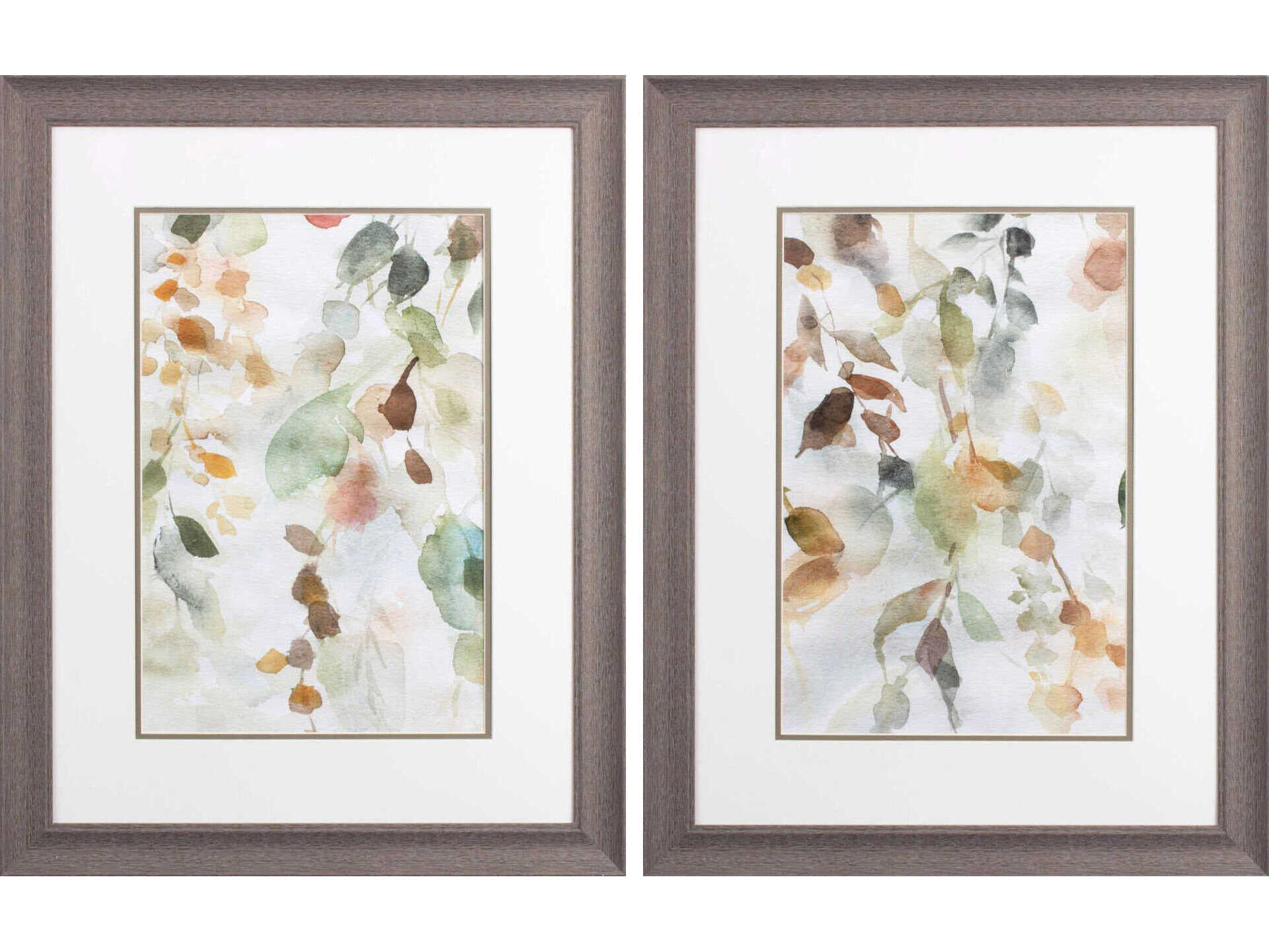 Paragon Florals Cascading Nature Wall Art Set of 2