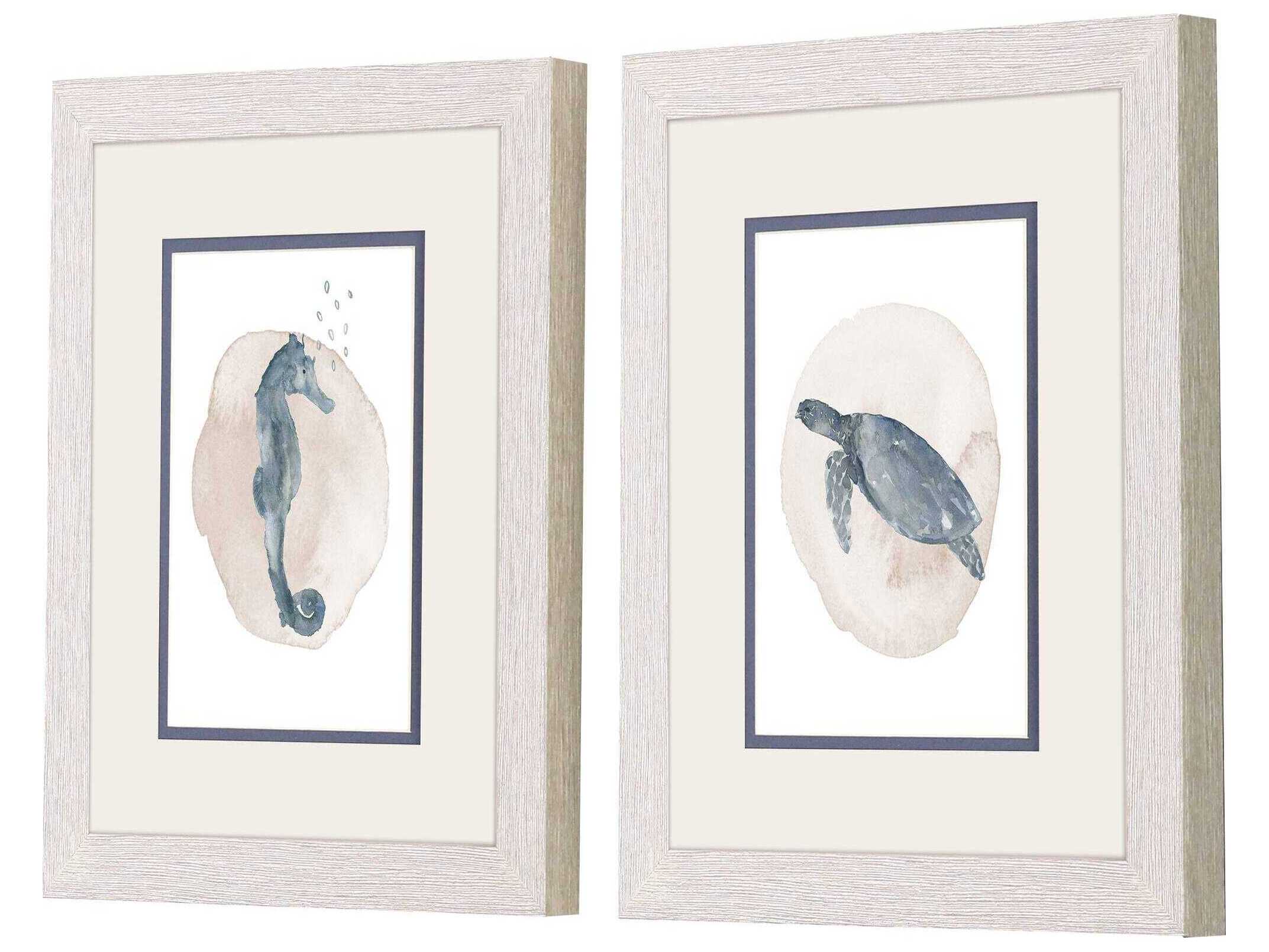 Paragon Animals Seaside-II Wall Art Set of 2