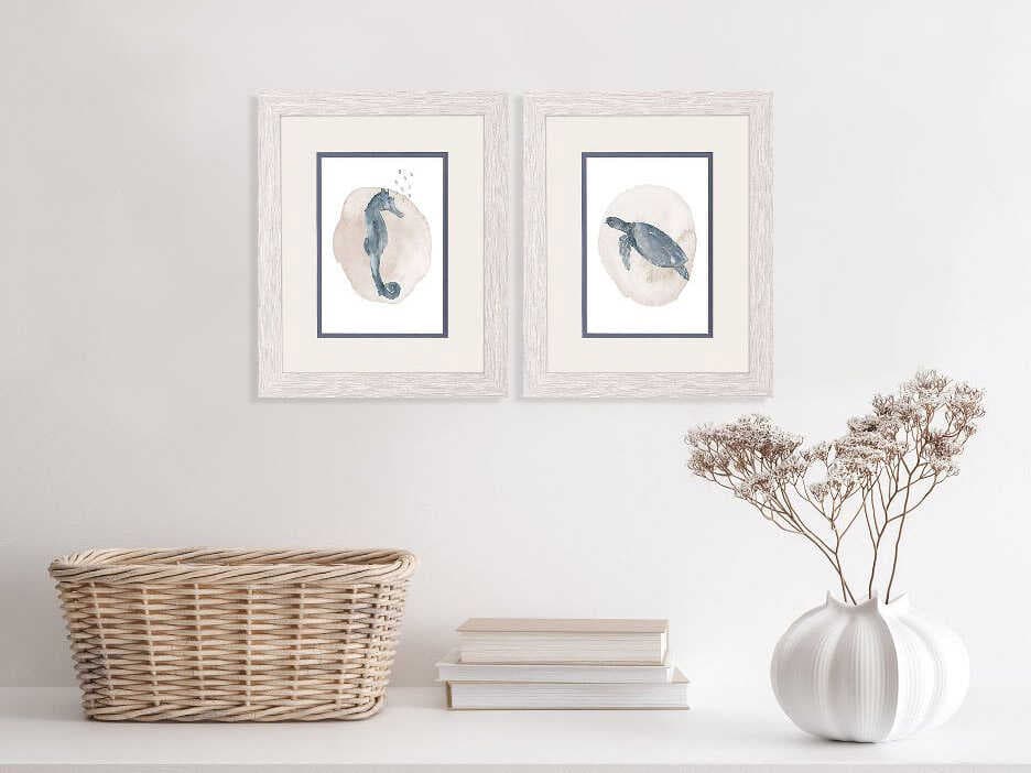 Paragon Animals Seaside-II Wall Art Set of 2