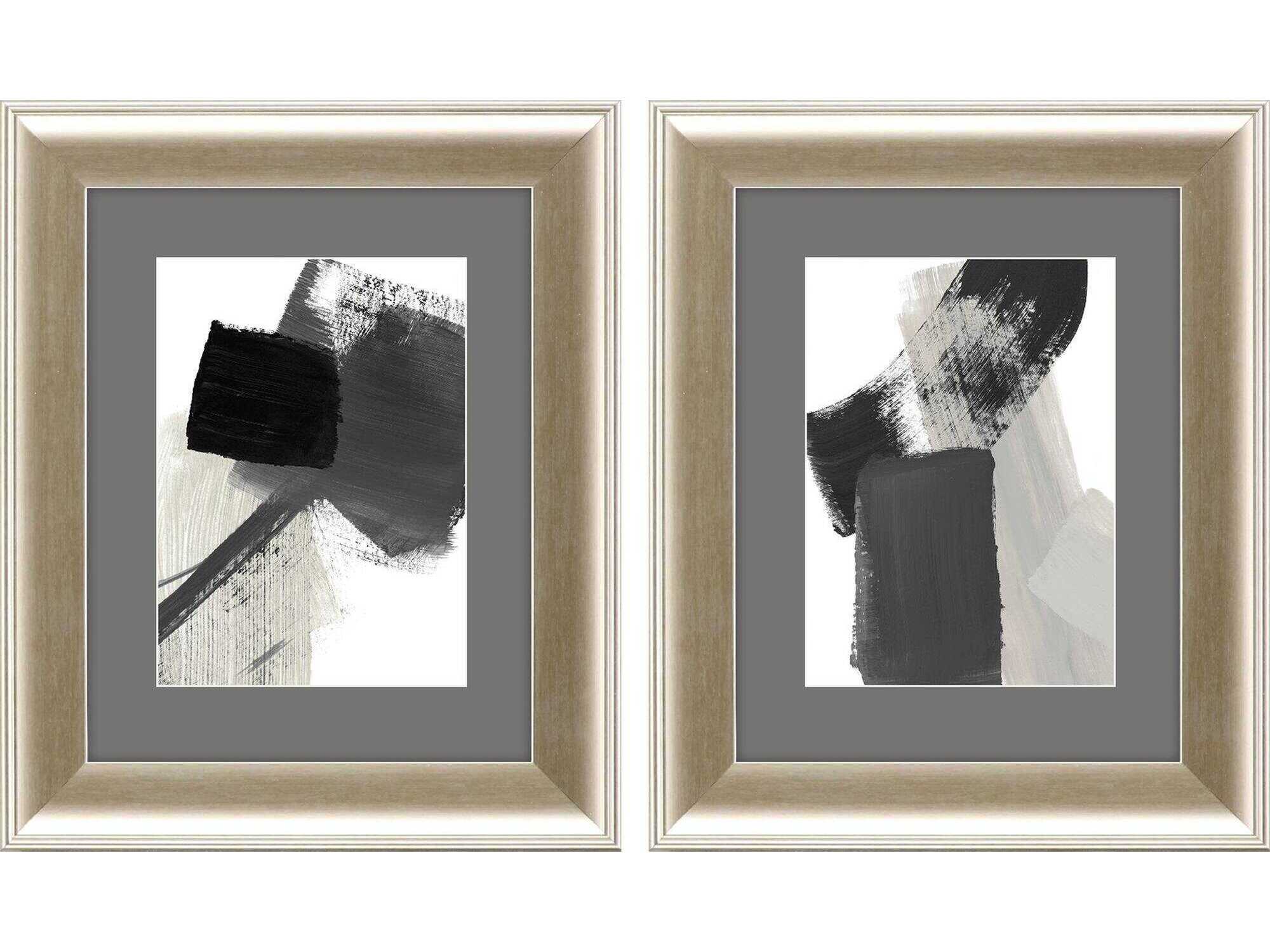 Paragon Abstract Square Tendencies Wall Art Set of 2