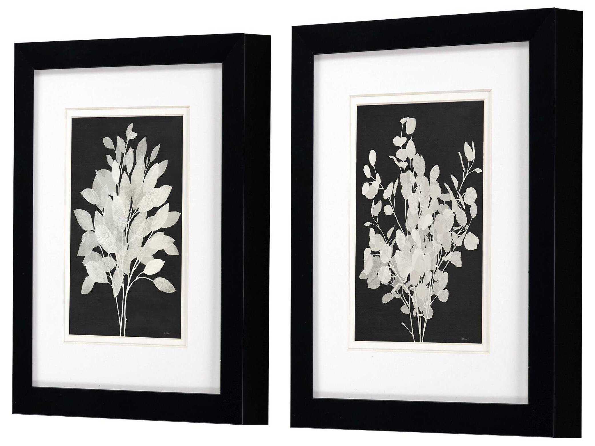 Paragon Florals Misty Branches Wall Art Set of 2
