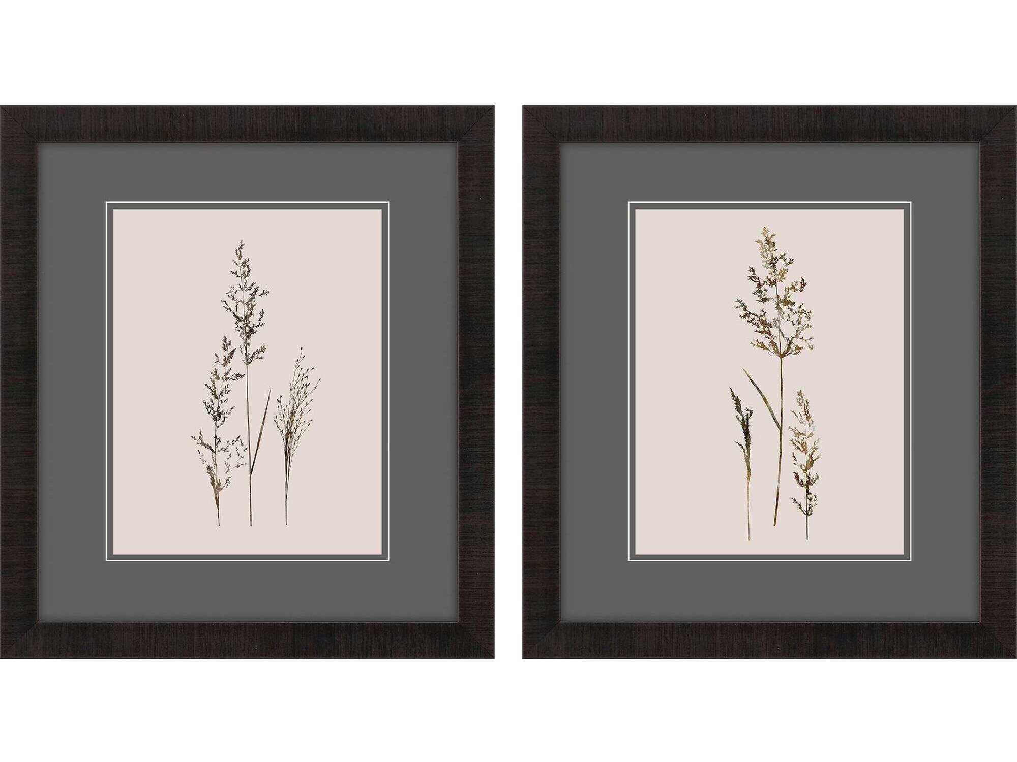 Paragon Florals Delicate Stems Wall Art Set of 2