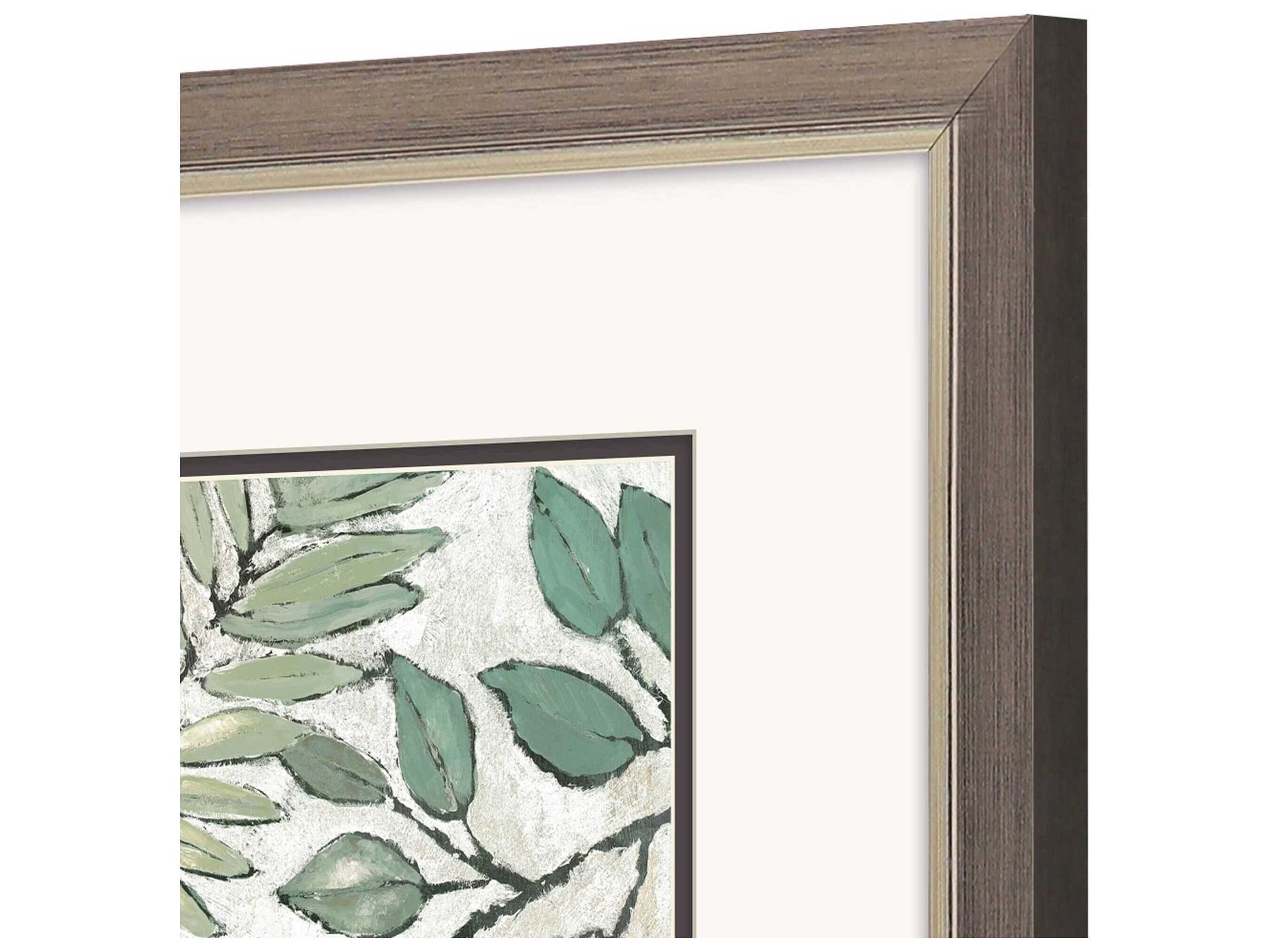 Paragon Florals Green Indian Summer Wall Art Set of 2