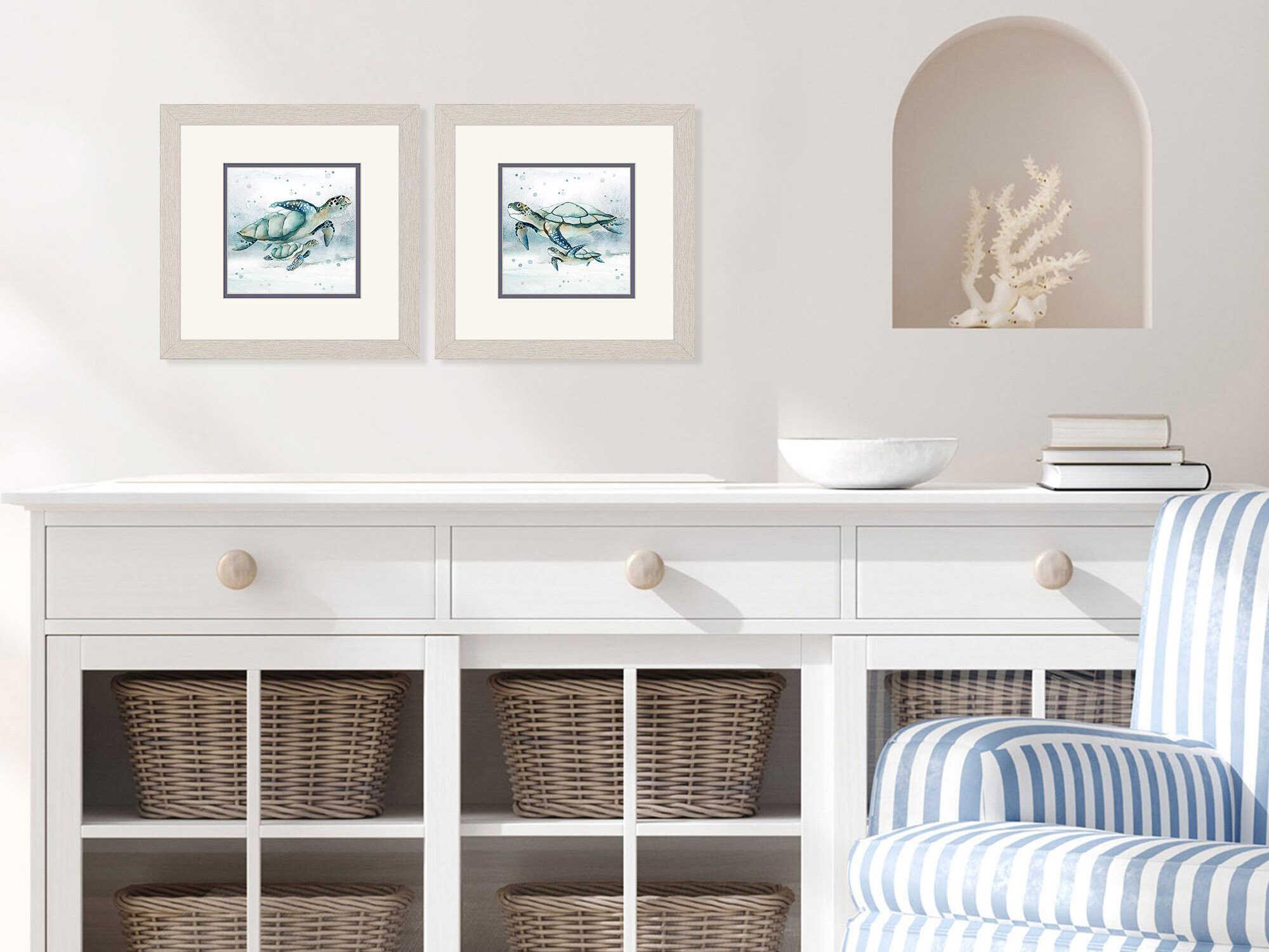 Paragon Animals Swim Lessons Wall Art Set of 2