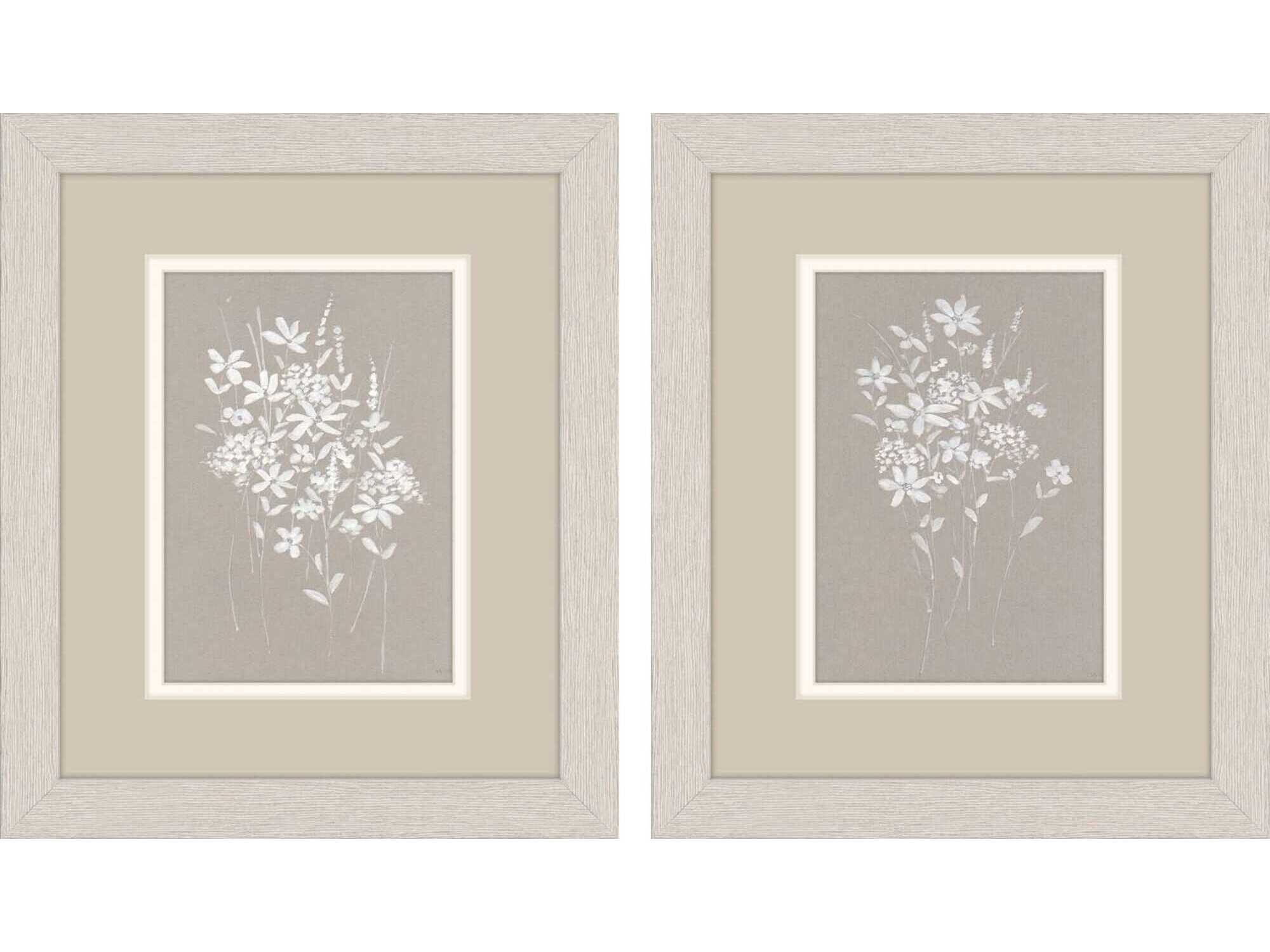 Paragon Delicate Botanicals Wall Art Set of 2