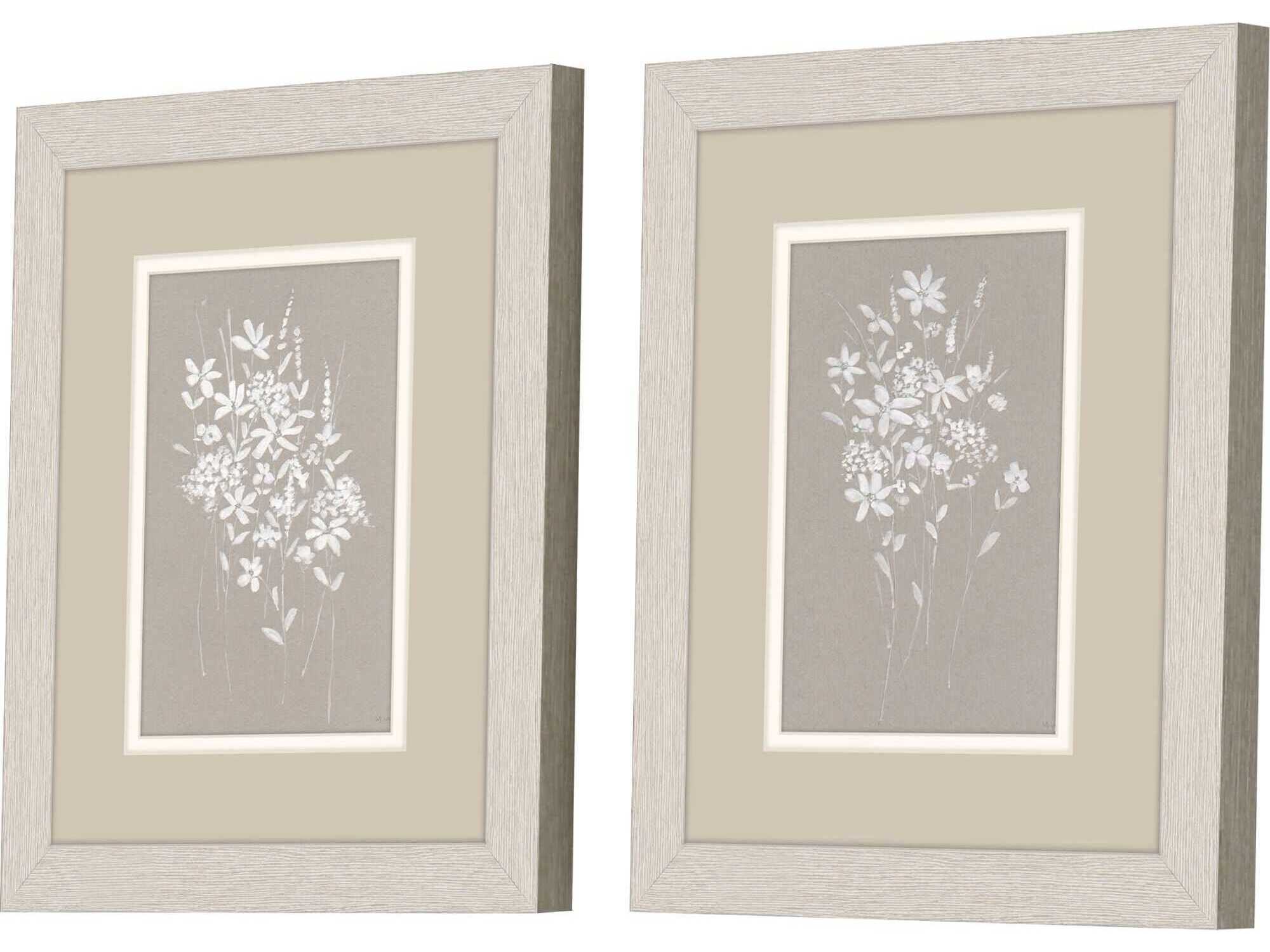 Paragon Delicate Botanicals Wall Art Set of 2