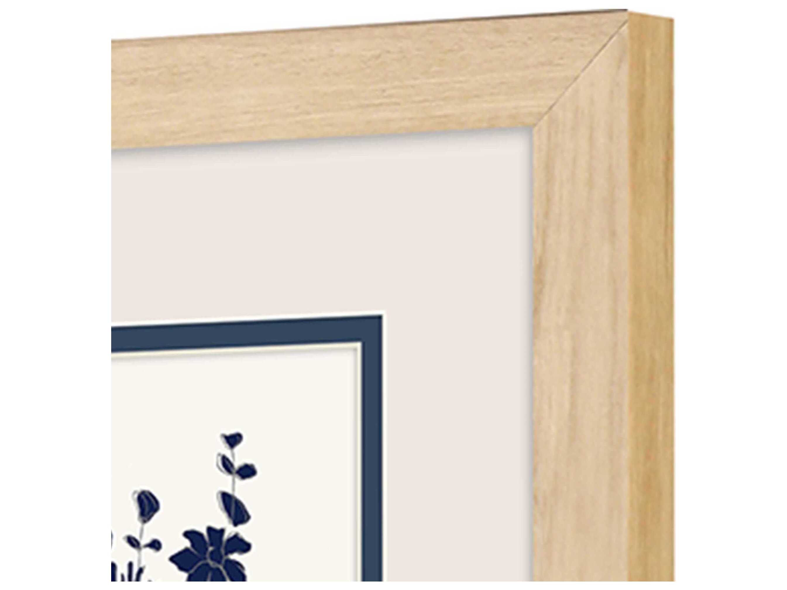 Paragon Indigo Sketch Wall Art Set of 2