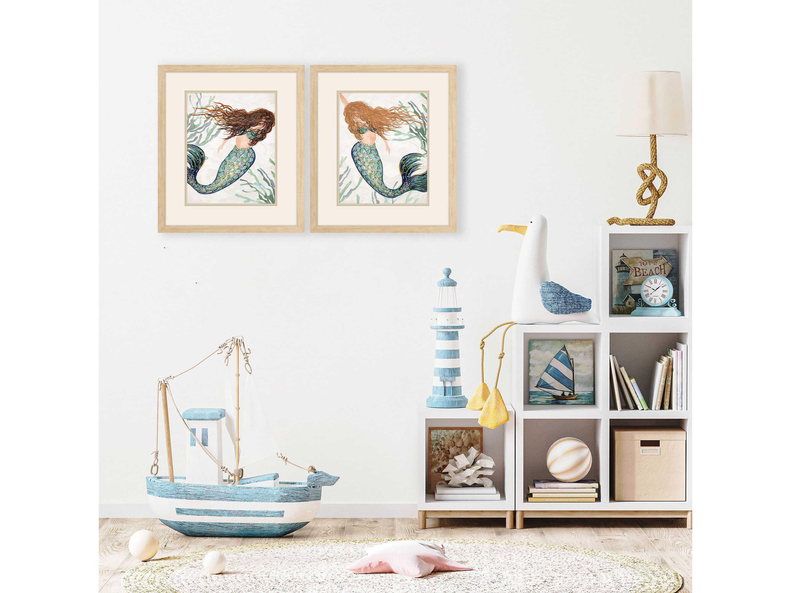 Paragon Mermaid Wall Art Set of 2