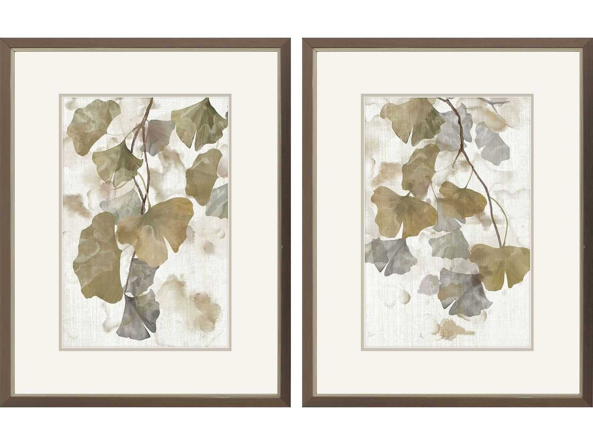 Paragon Gingko Accent Wall Art Set of 2
