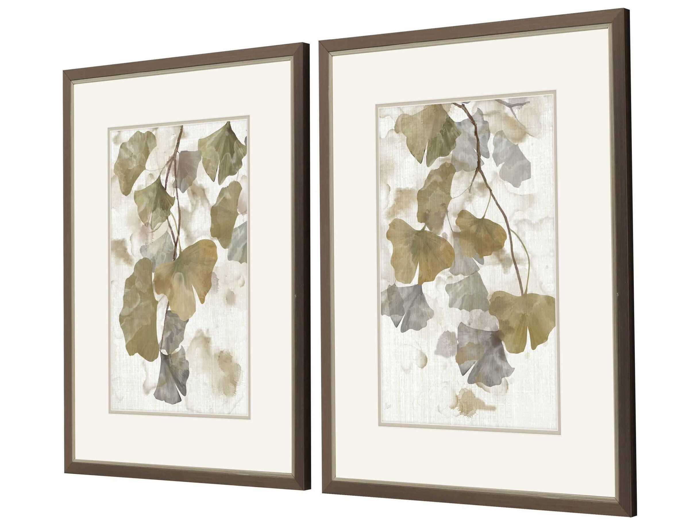 Paragon Gingko Accent Wall Art Set of 2