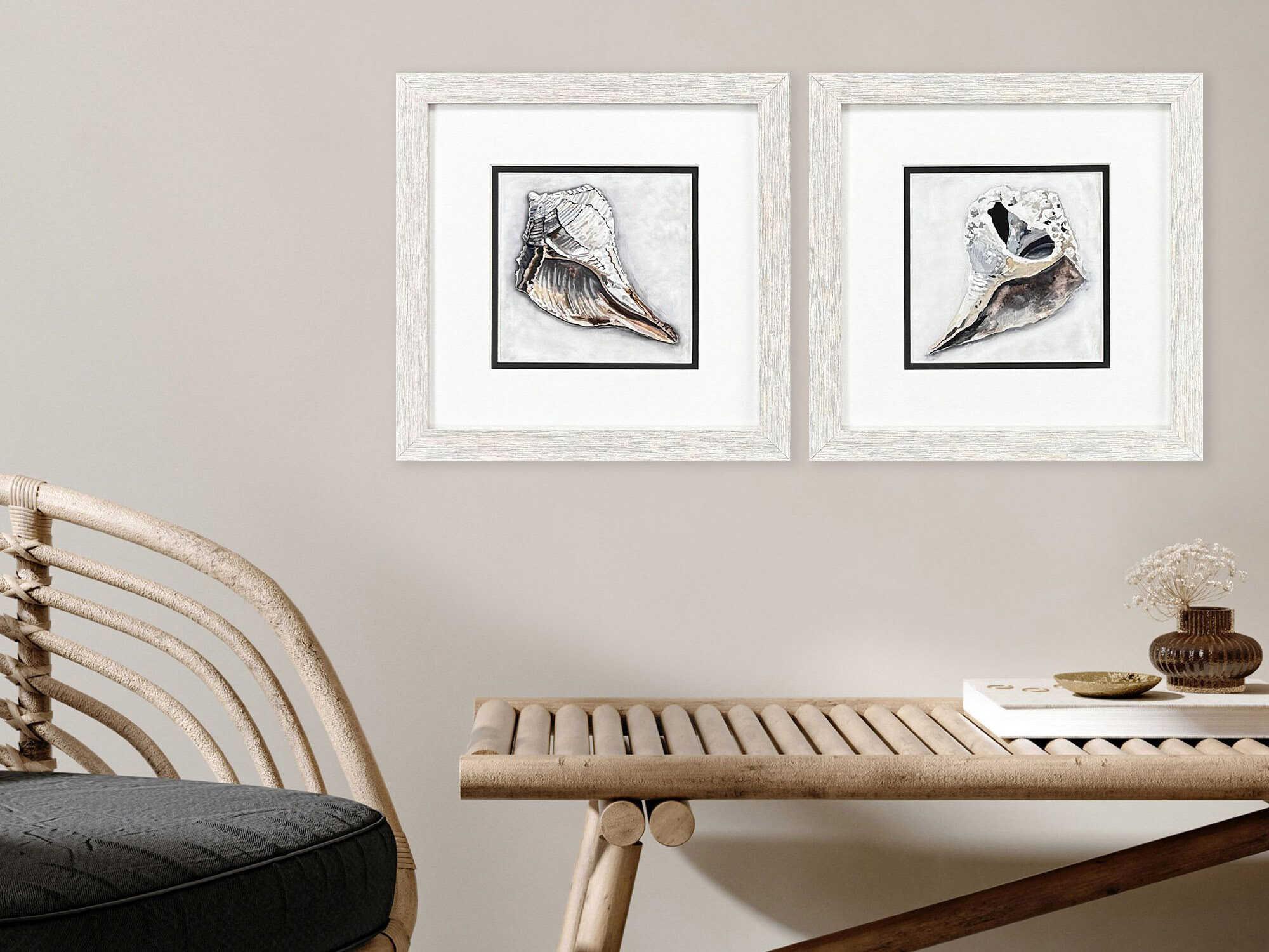 Paragon Waterside Ocean Treasure Wall Art Set of 2