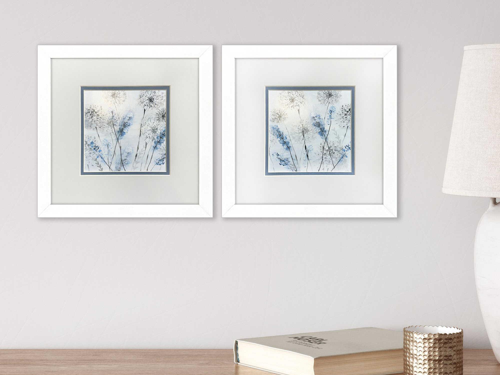 Paragon Florals Soft Country Morning Wall Art Set of 2