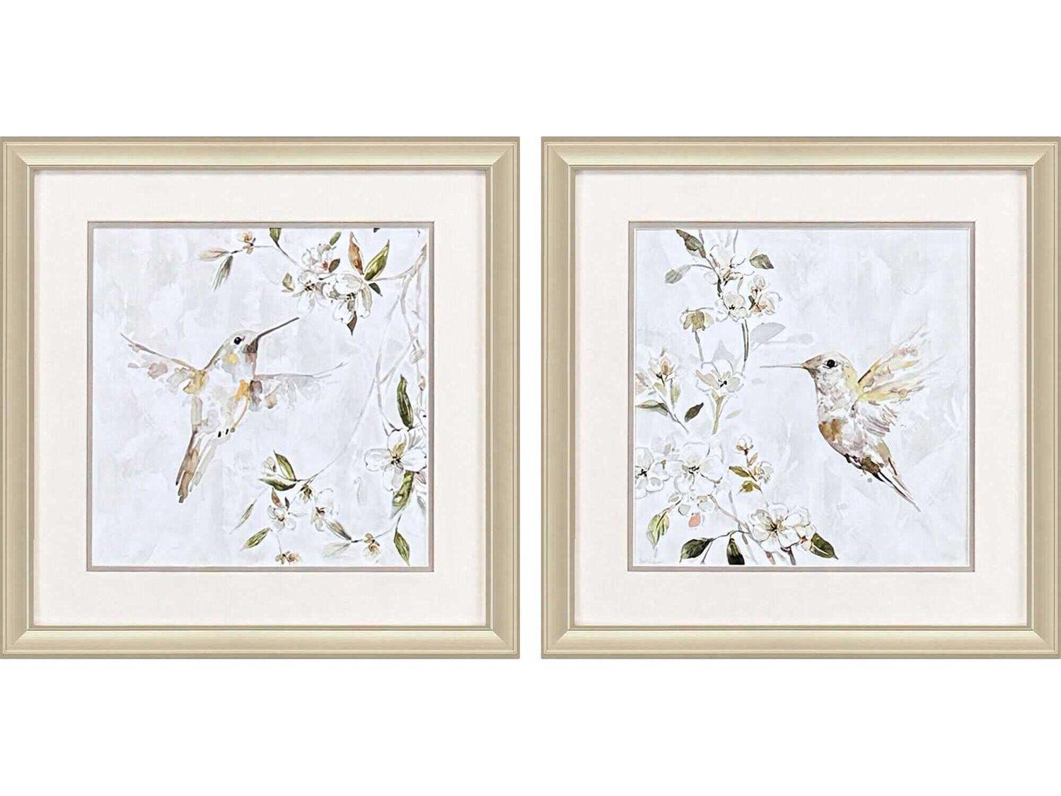 Paragon Animals Hummingbird Song Wall Art Set of 2