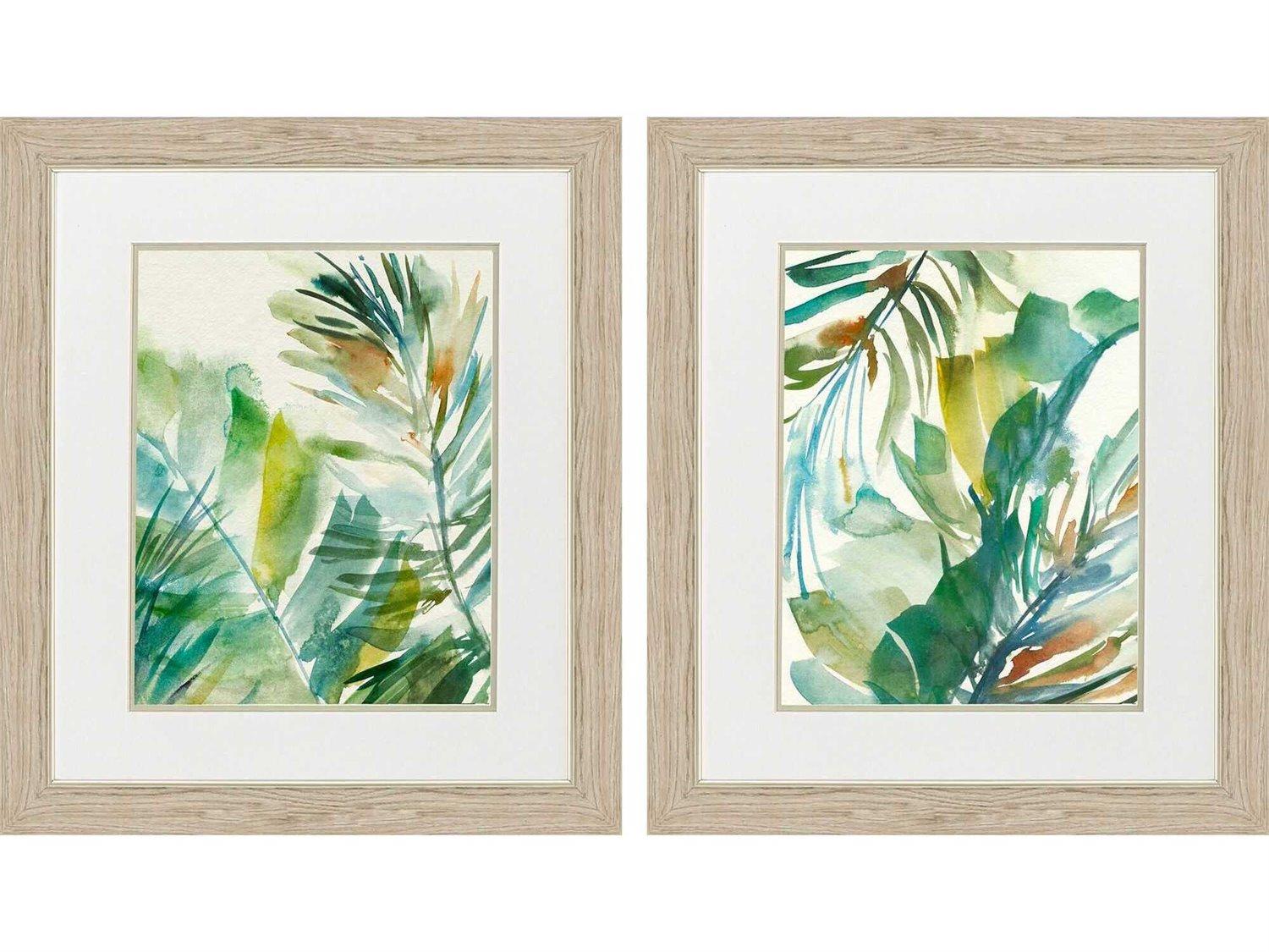 Paragon Florals Paradise Memory Wall Art Set of 2