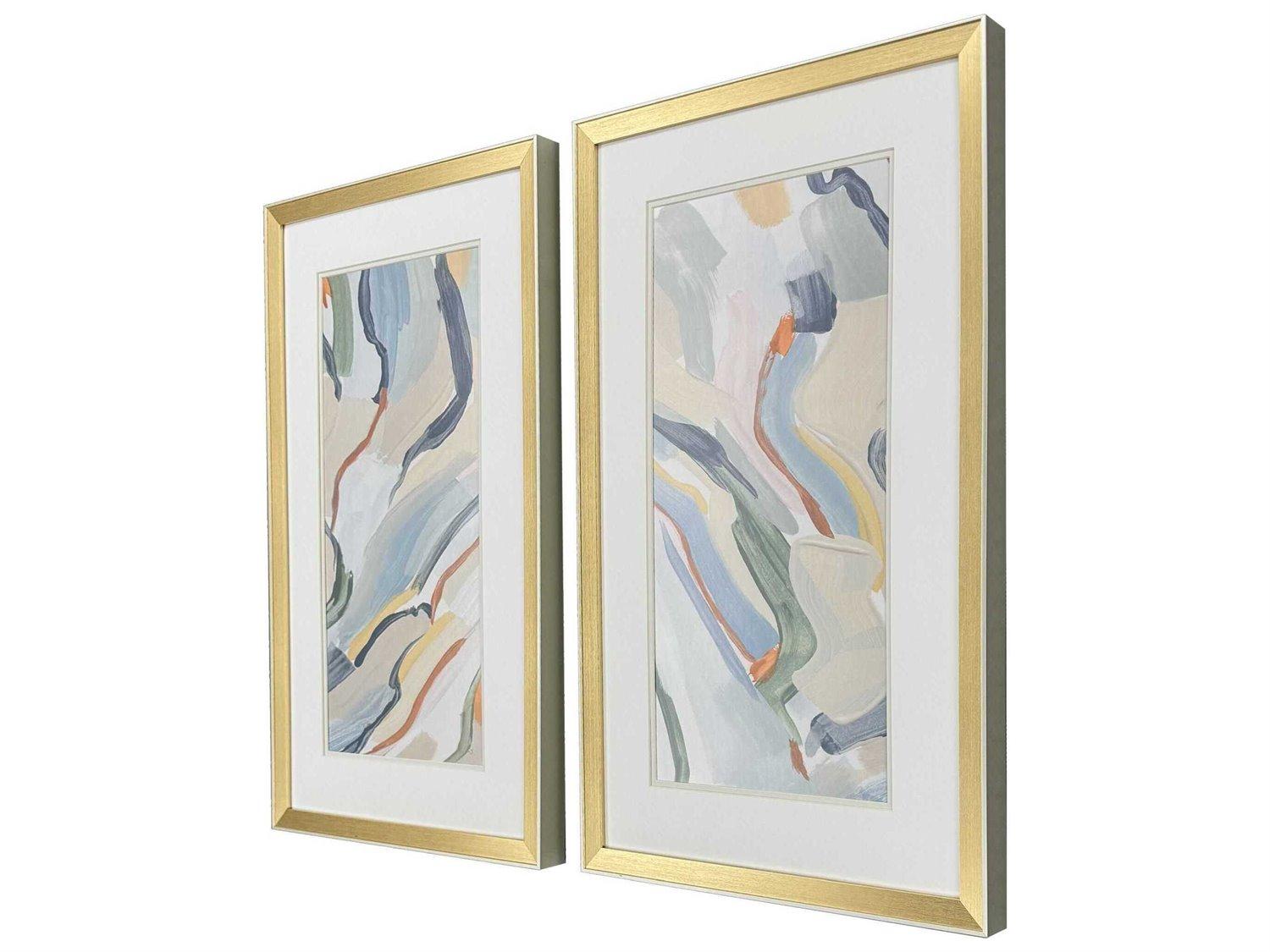 Paragon Abstract Pour Monsieur Wall Art Set of 2