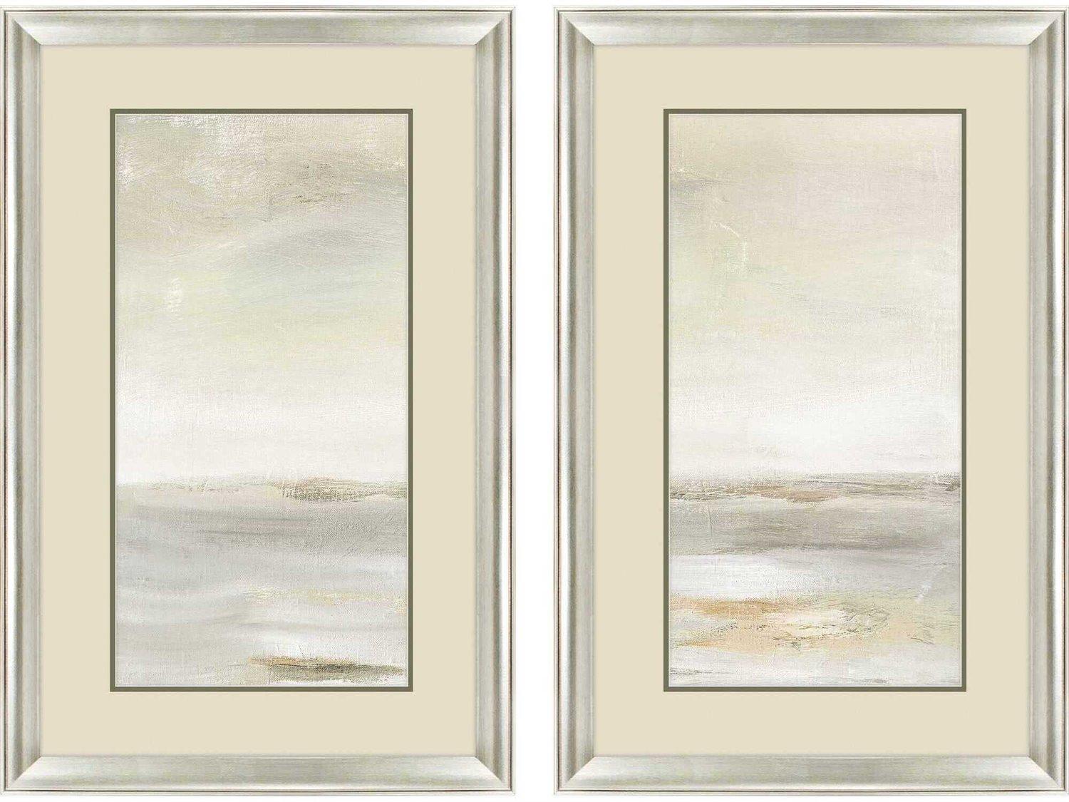 Paragon Abstract Secluded Ocean Wall Art Set of 2